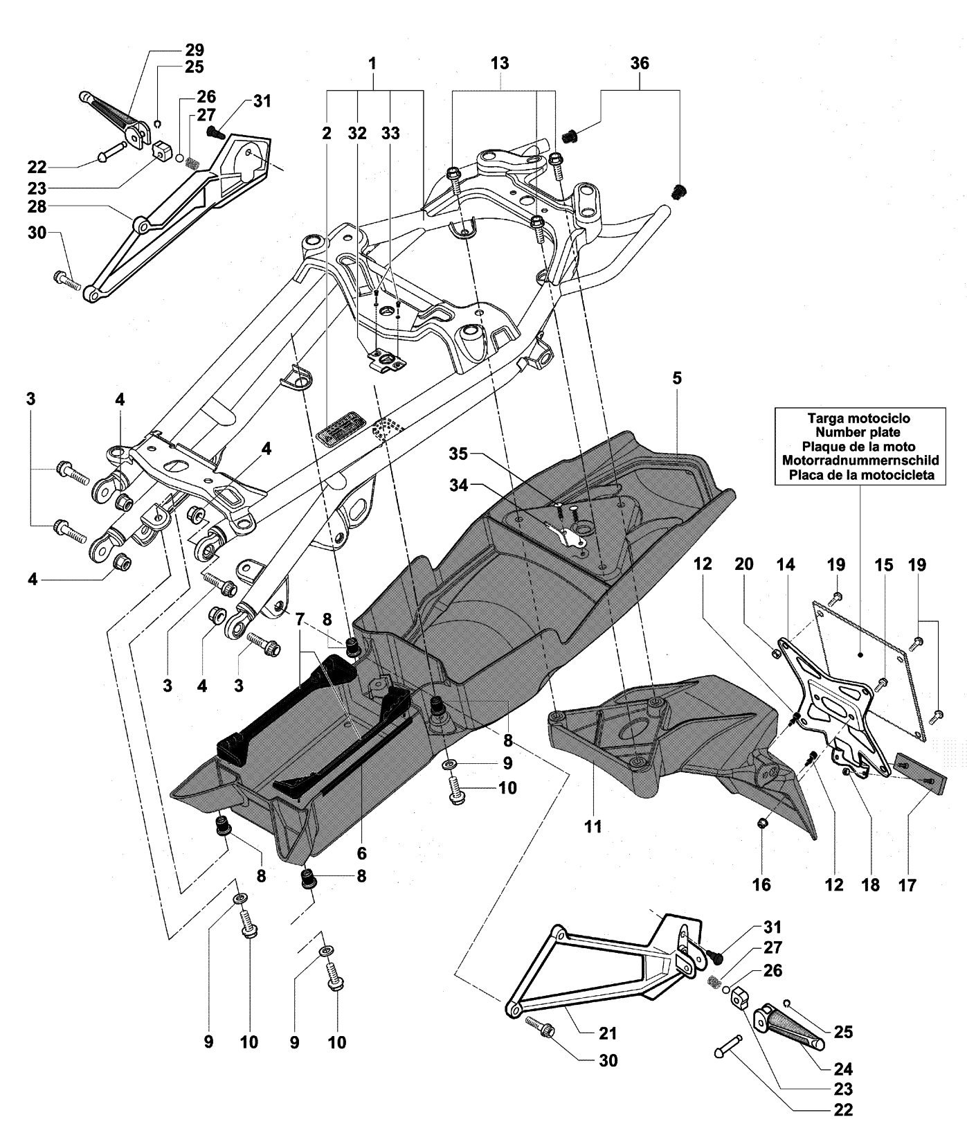 Rear Frame Assembly


