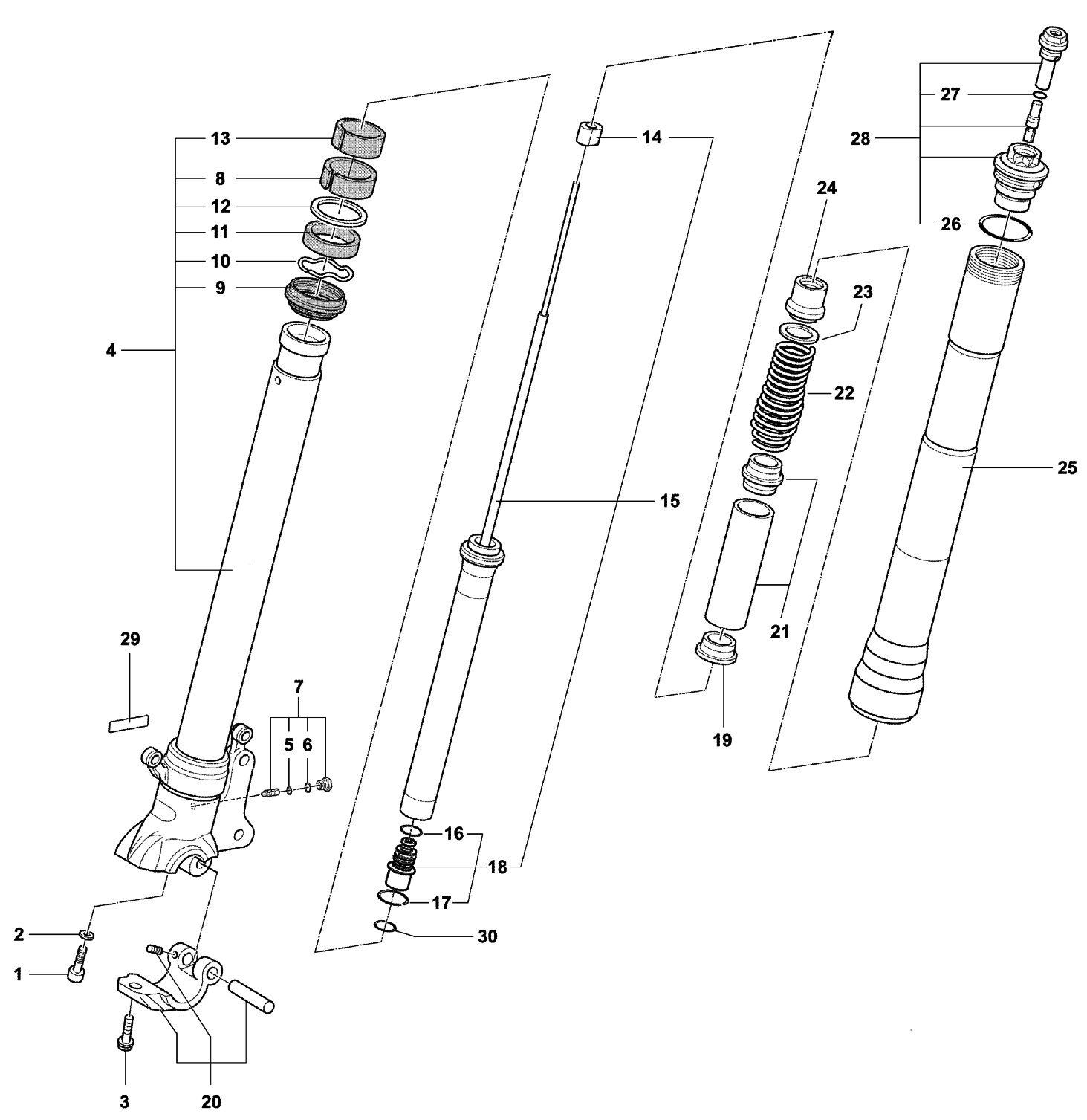 Front Fork Right


