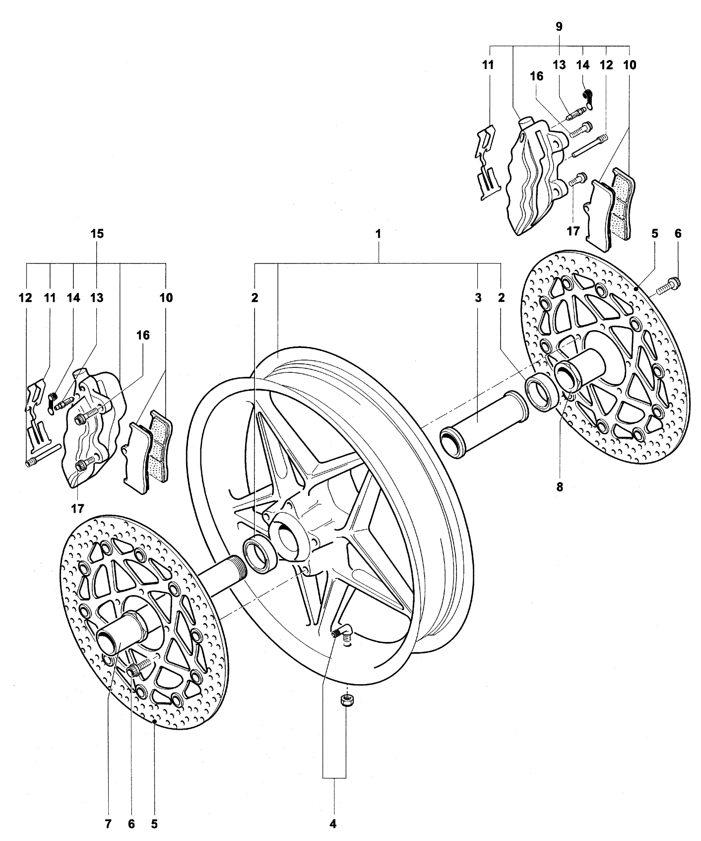 Front Wheel Assembly


