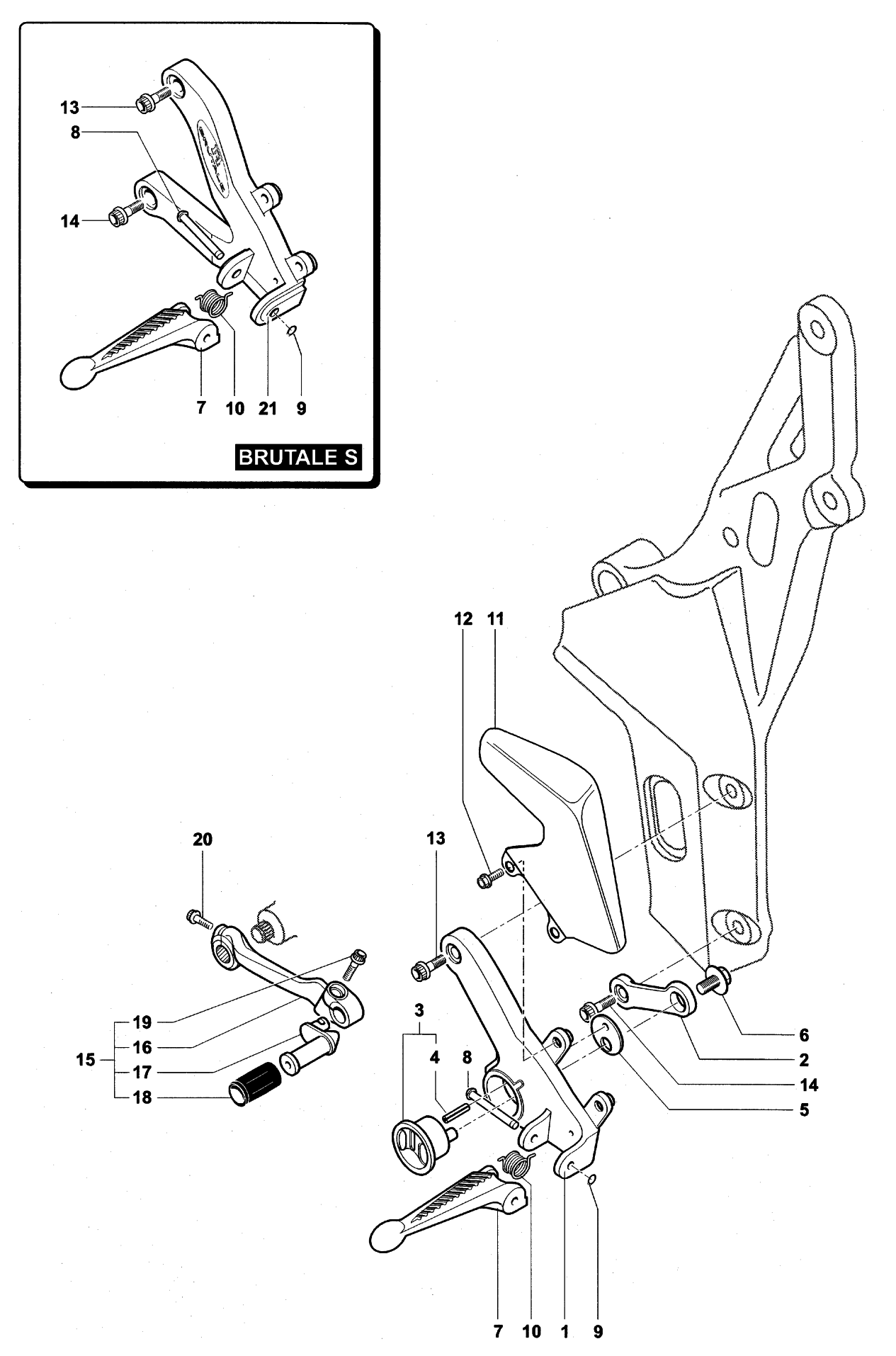 Footrest Assembly Left


