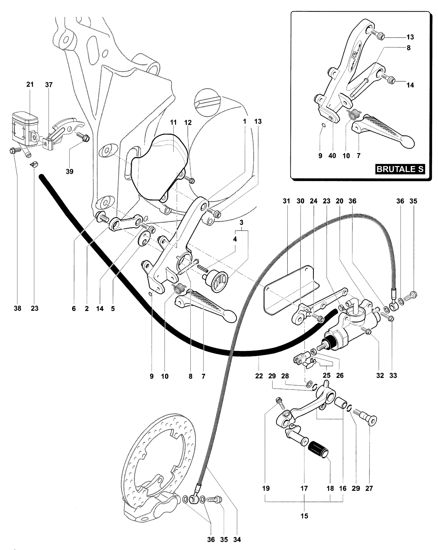 Footrest Assembly Right


