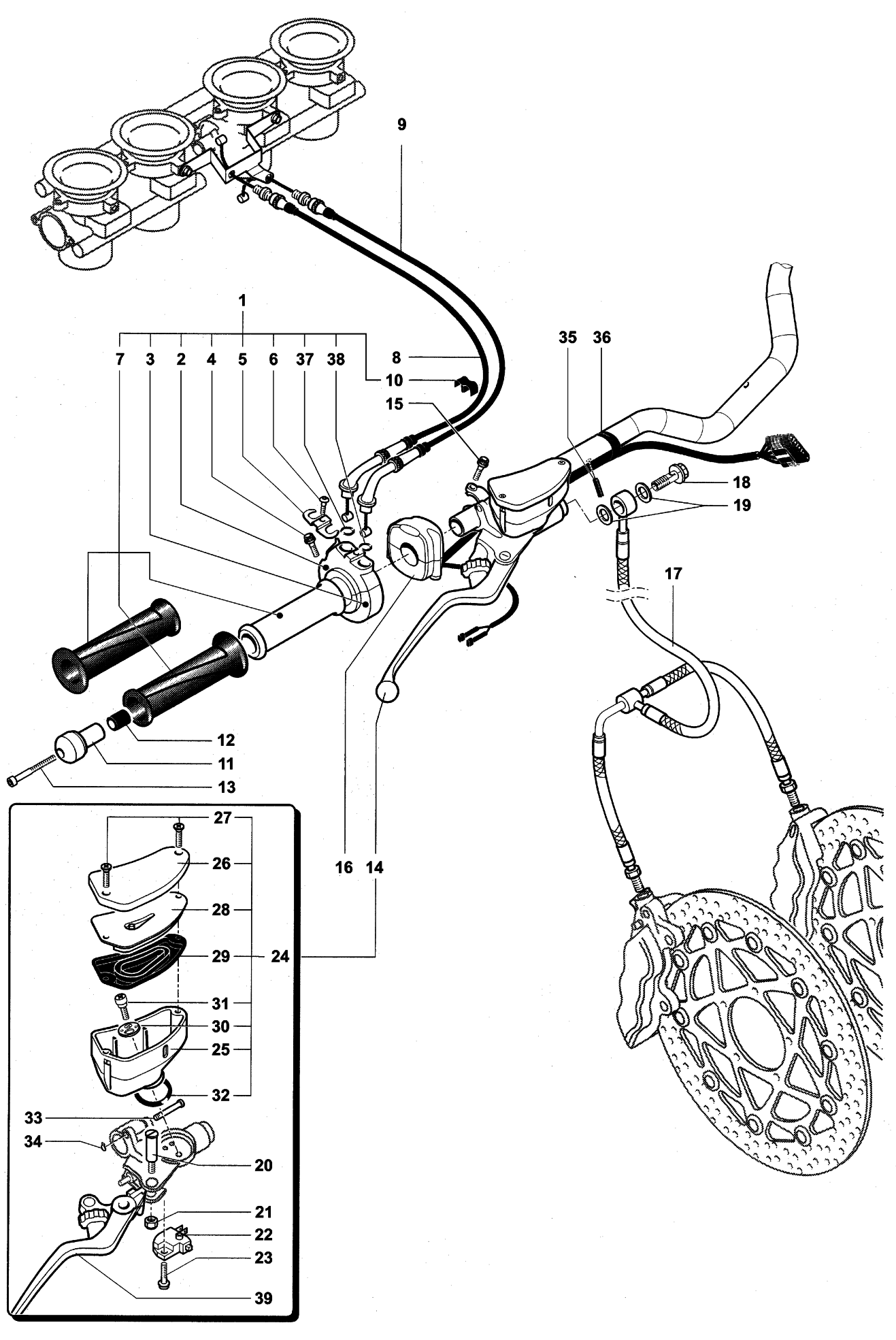 Handlebar Assembly Right


