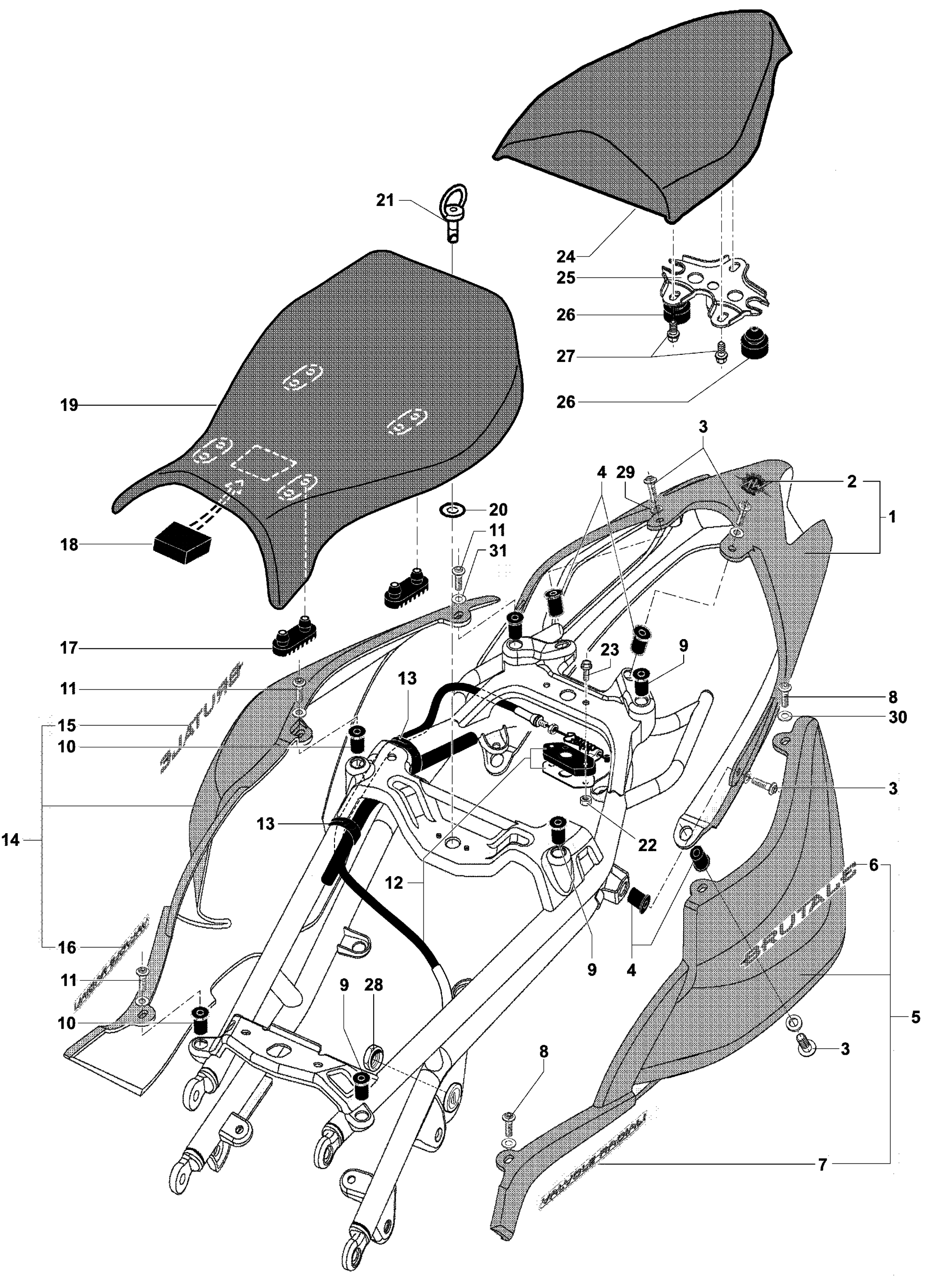 Rear Fairing Assembly


