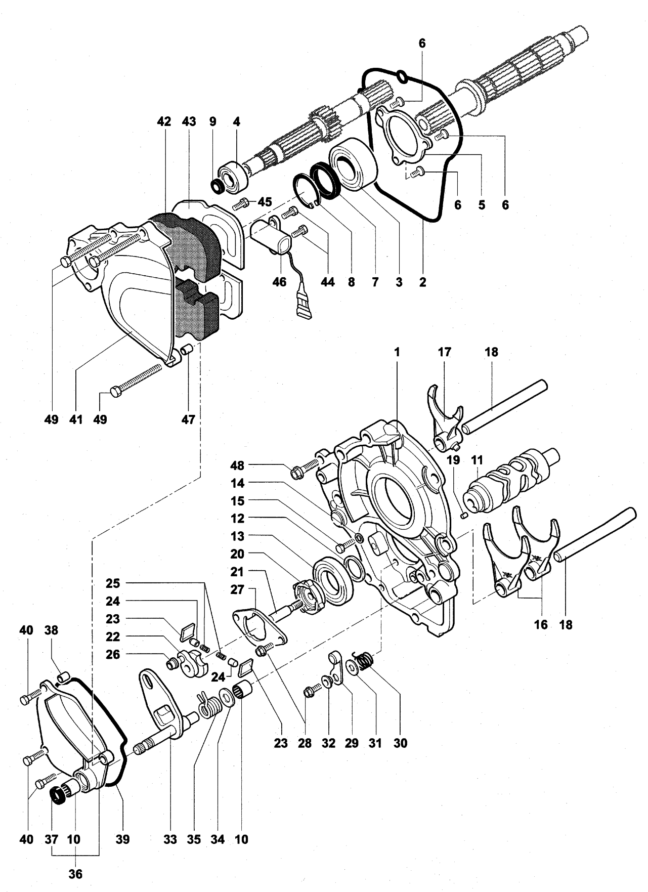 Gear Selector Assy


