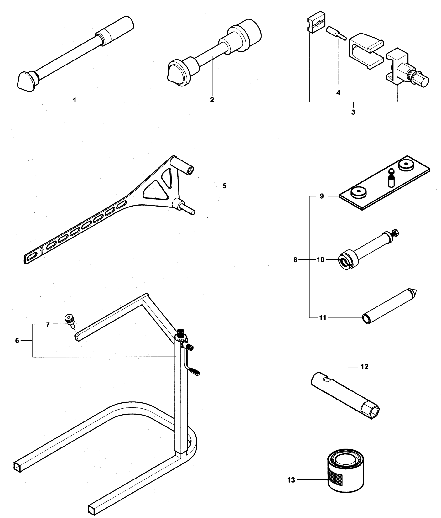 Service Tools Frame 2


