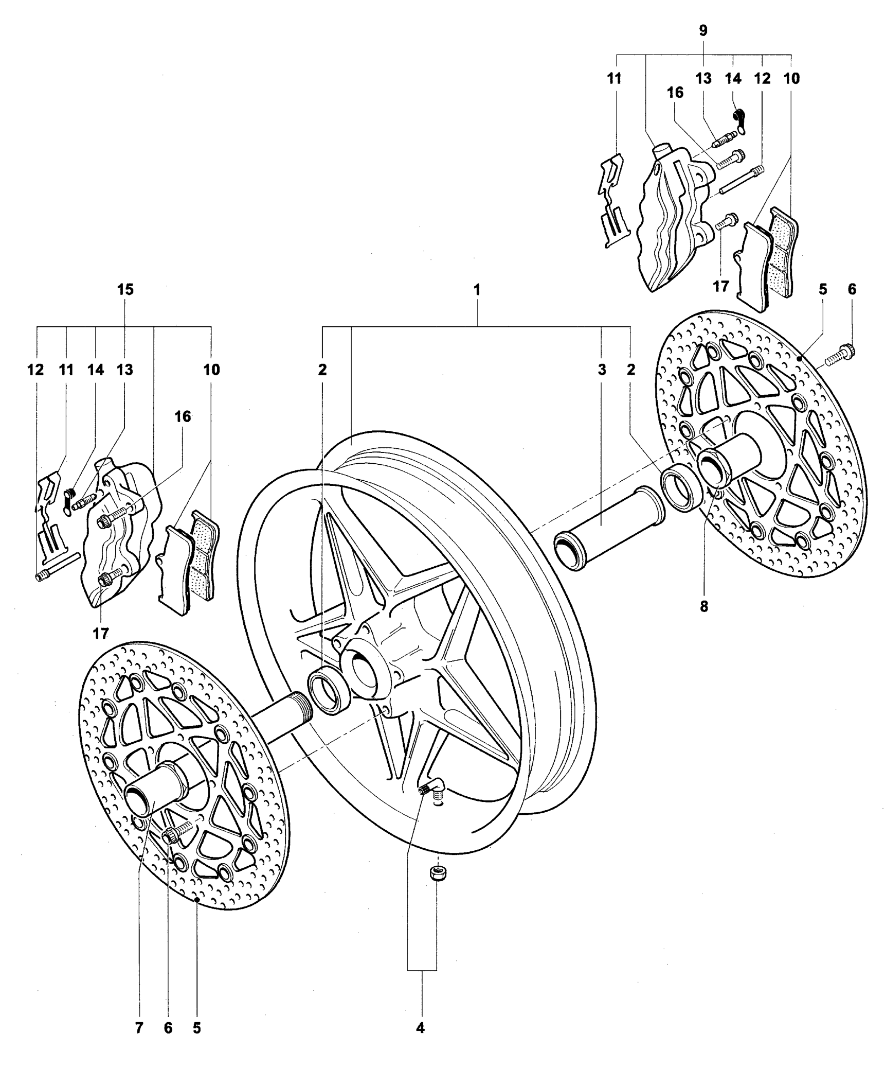 Front Wheel Assembly


