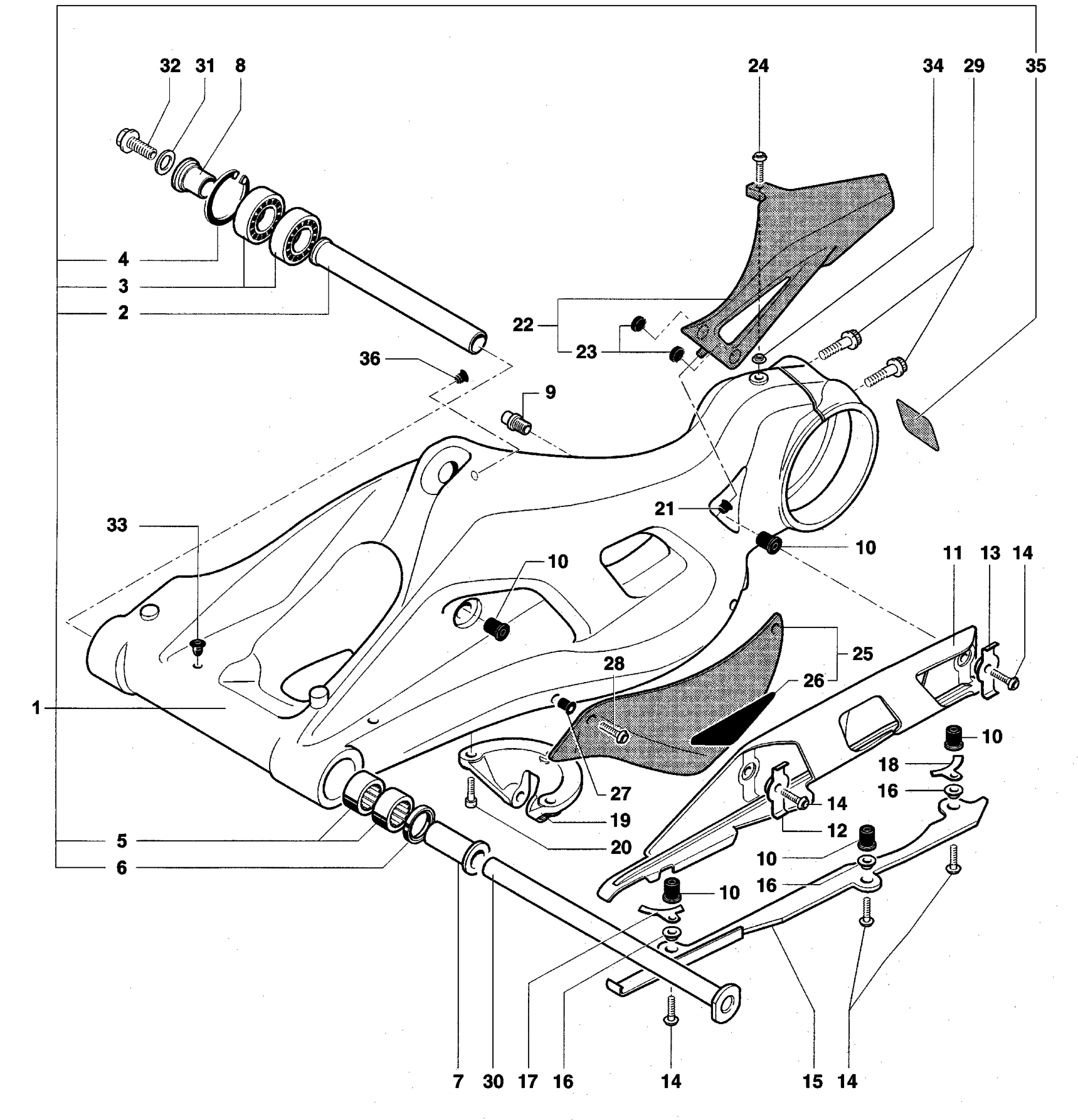 Swingarm Assembly


