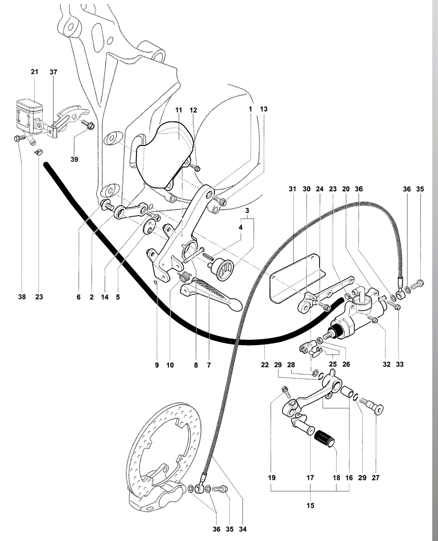 Footrest Assembly Right


