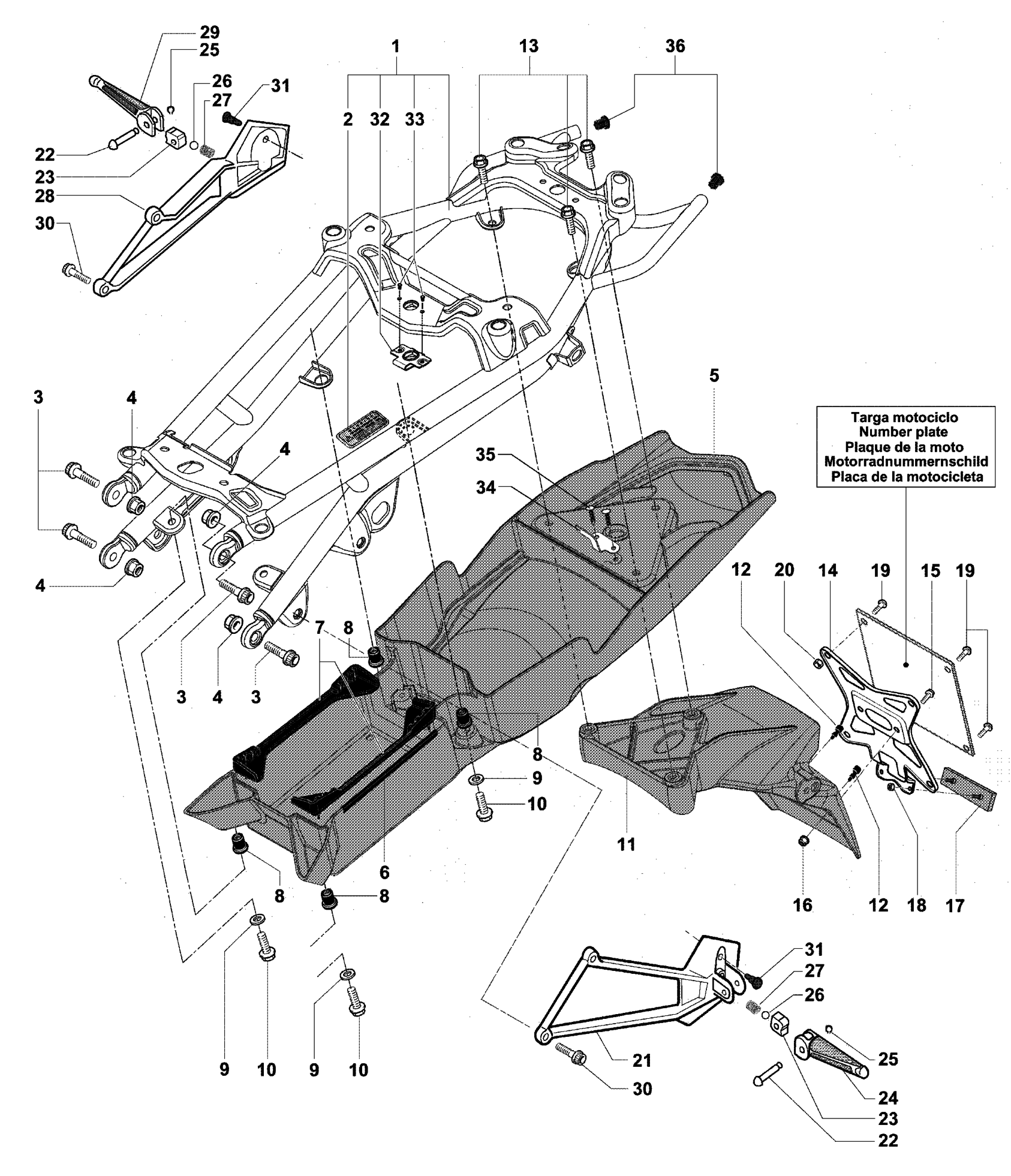 Rear Frame Assembly


