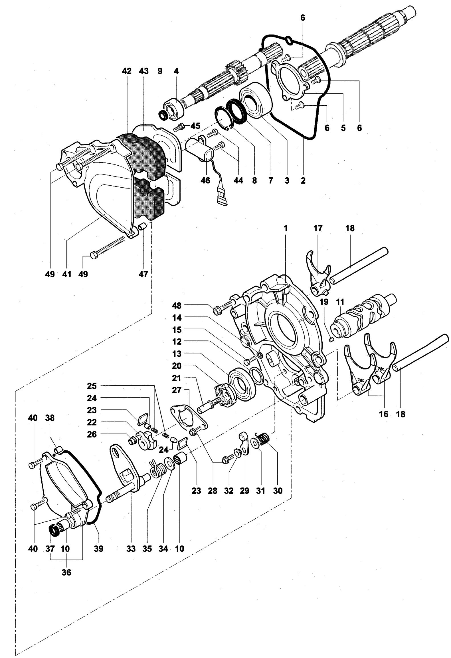 Gear Selector Assy


