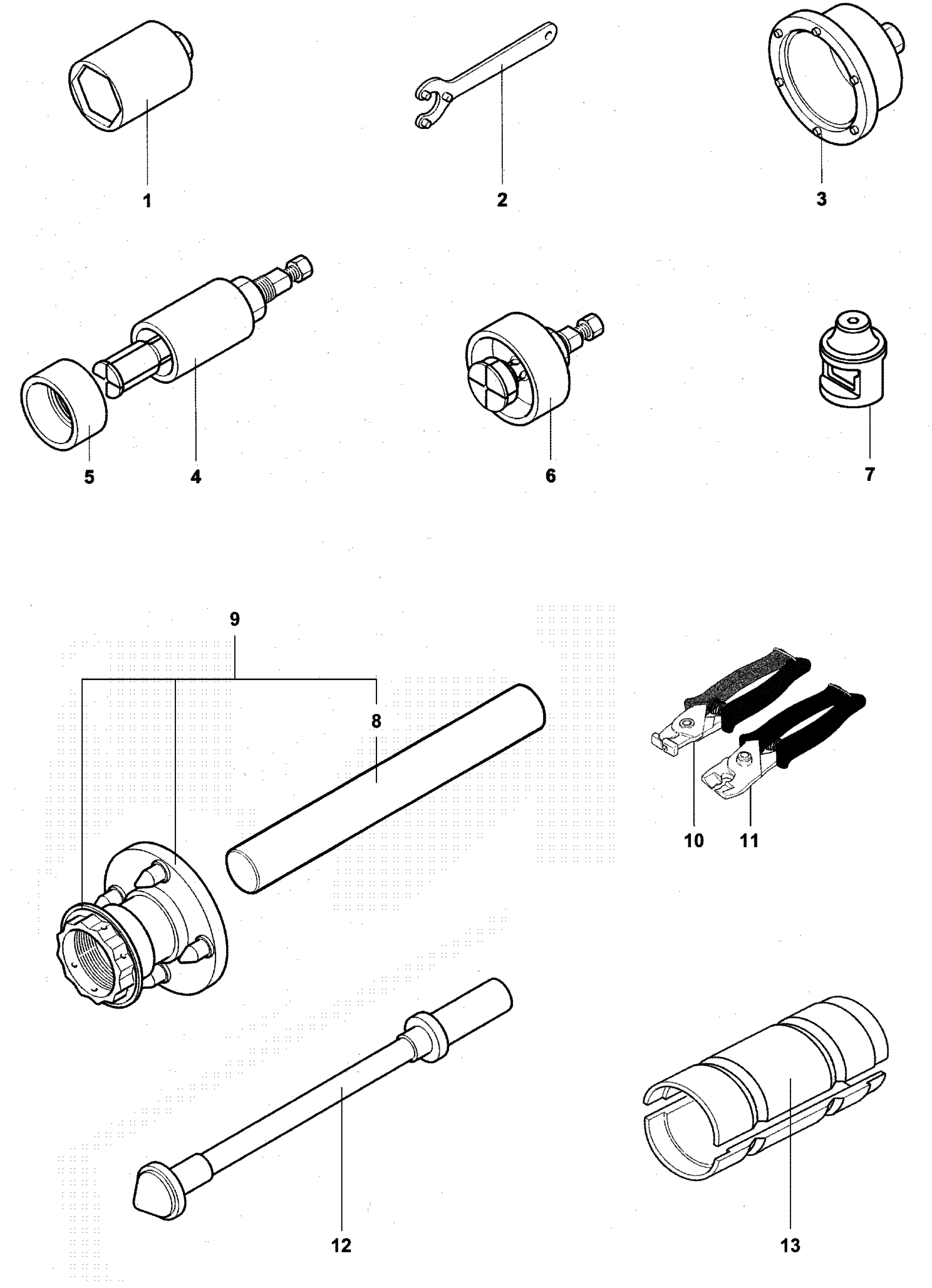 Service Tools Frame 1


