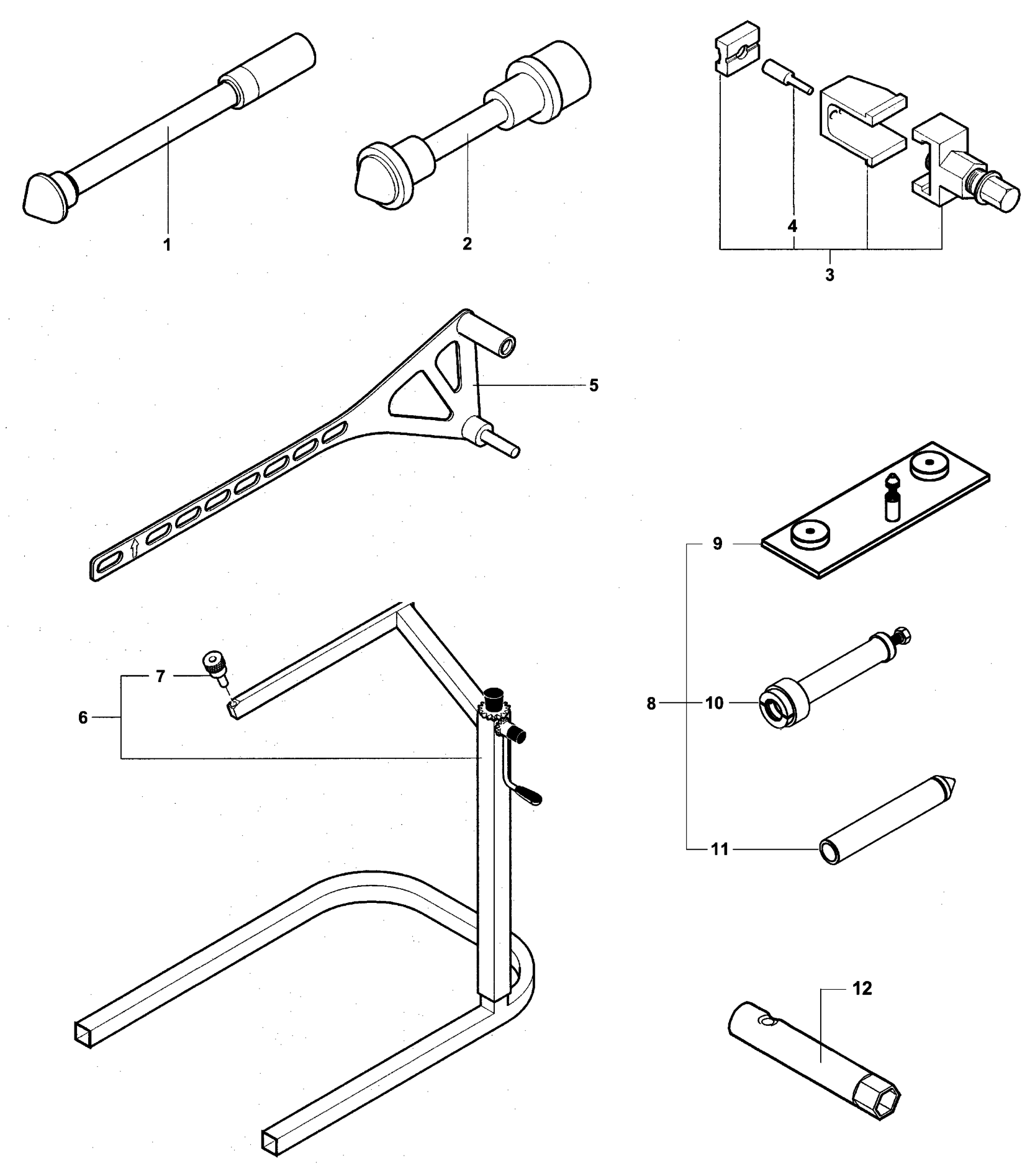 Service Tools Frame 2


