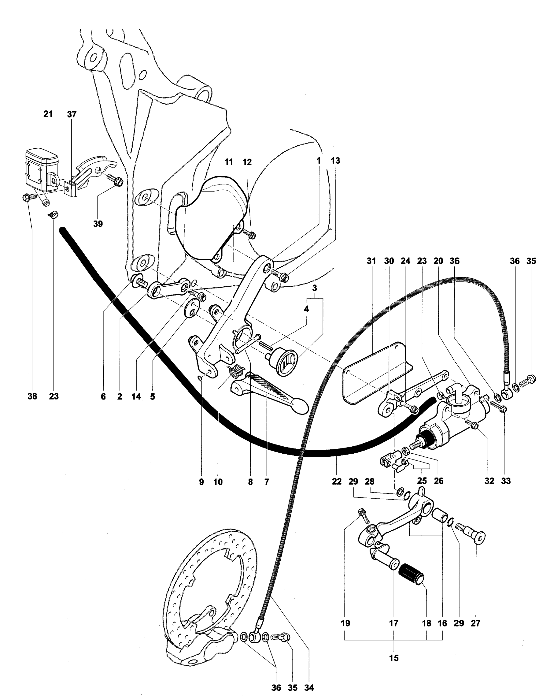 Footrest Assembly Right


