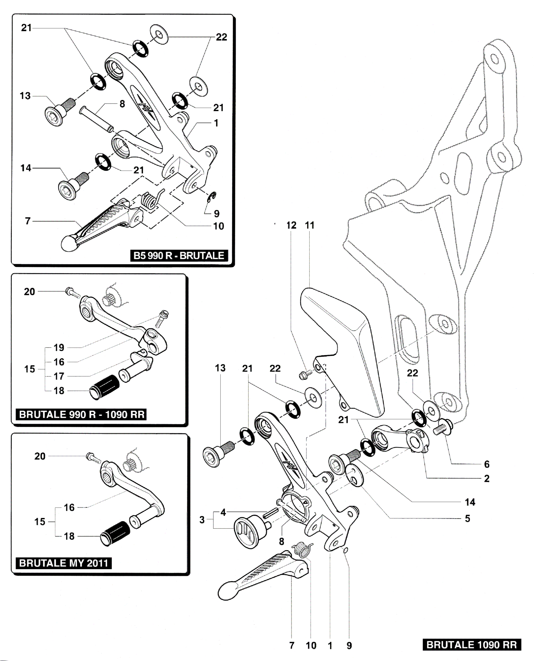 Footrest Assembly Left


