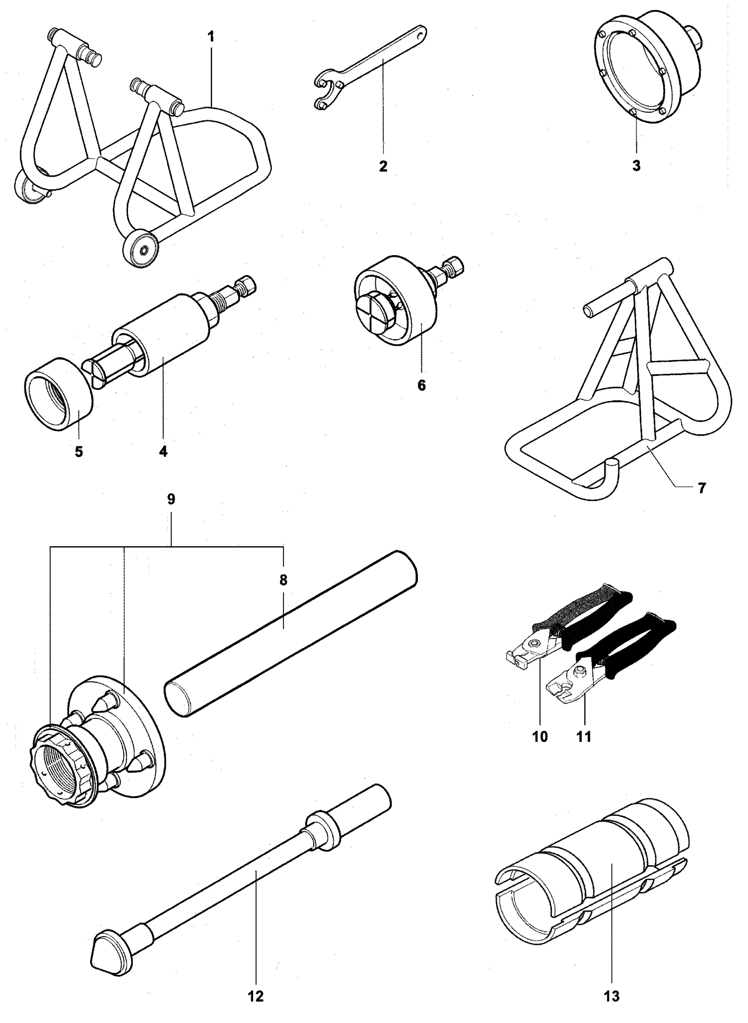 Service Tools Frame 1


