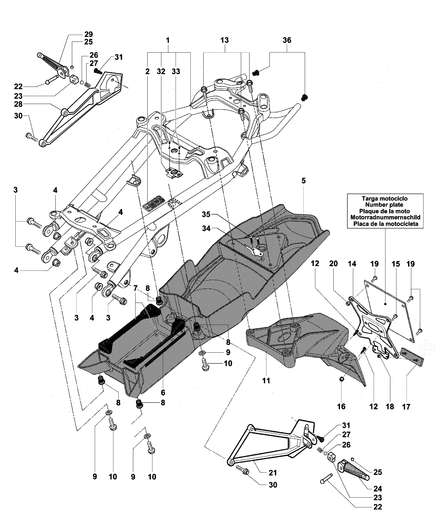 Rear Frame Assembly


