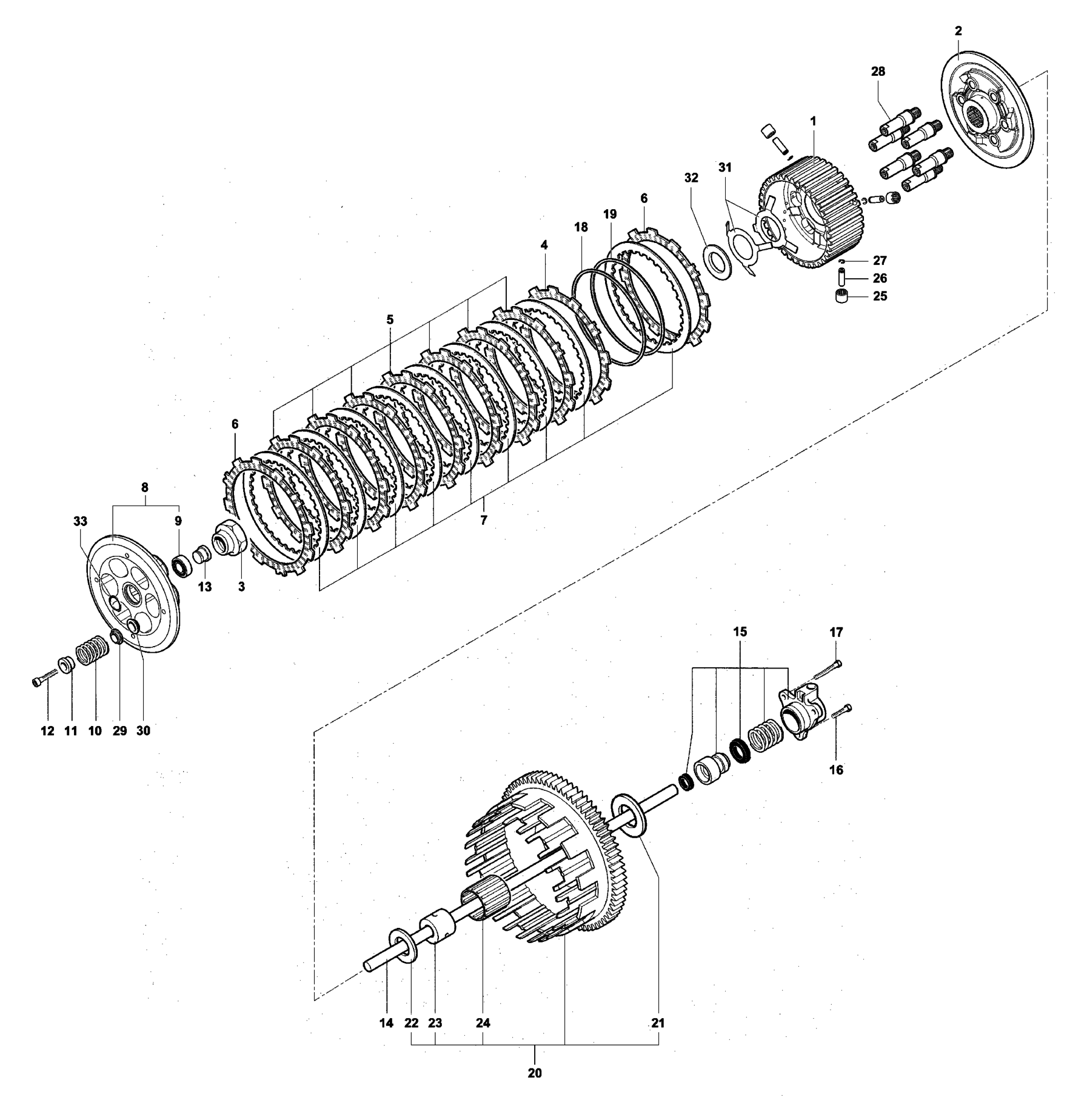 Clutch Assembly 1078rr


