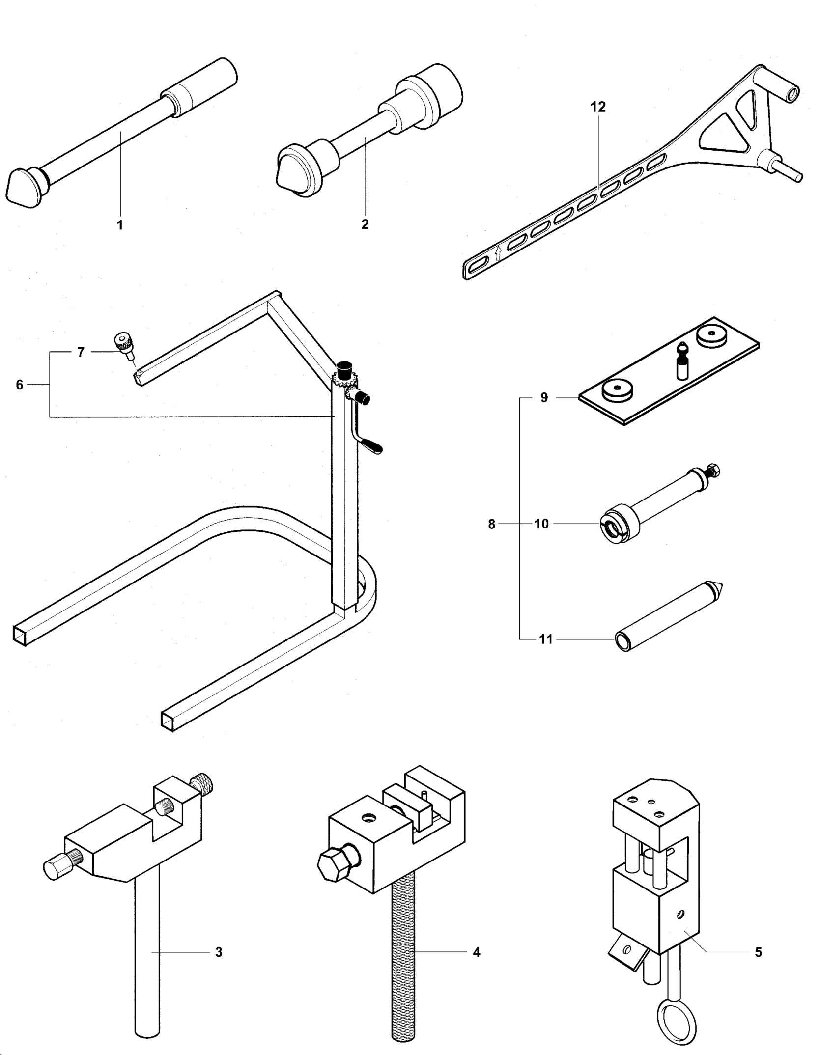 Service Tools Frame 2


