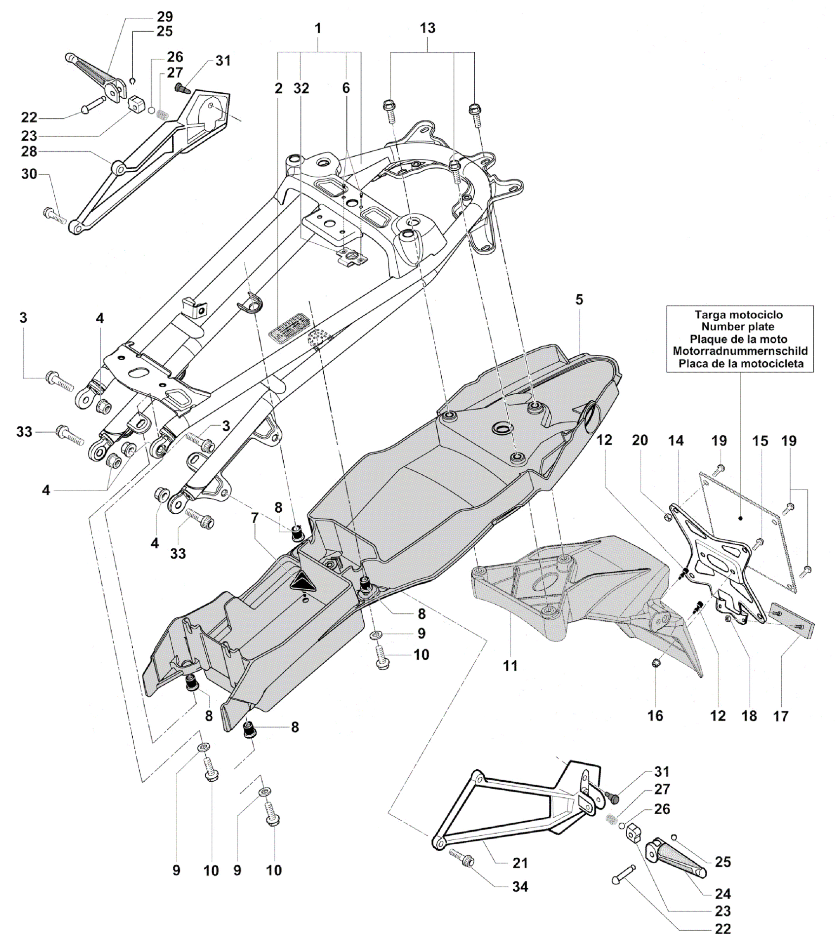 Rear Frame Assembly


