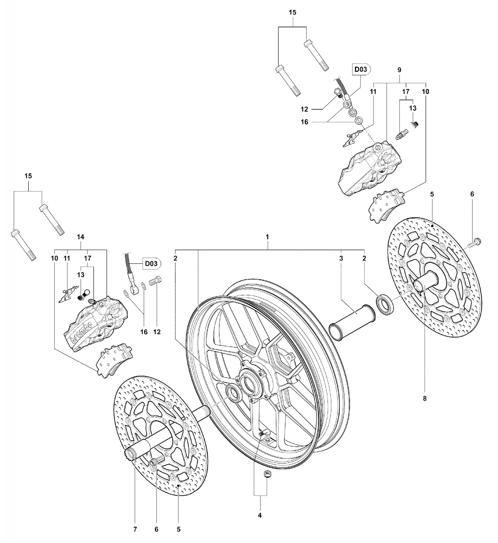 Front Wheel Assembly


