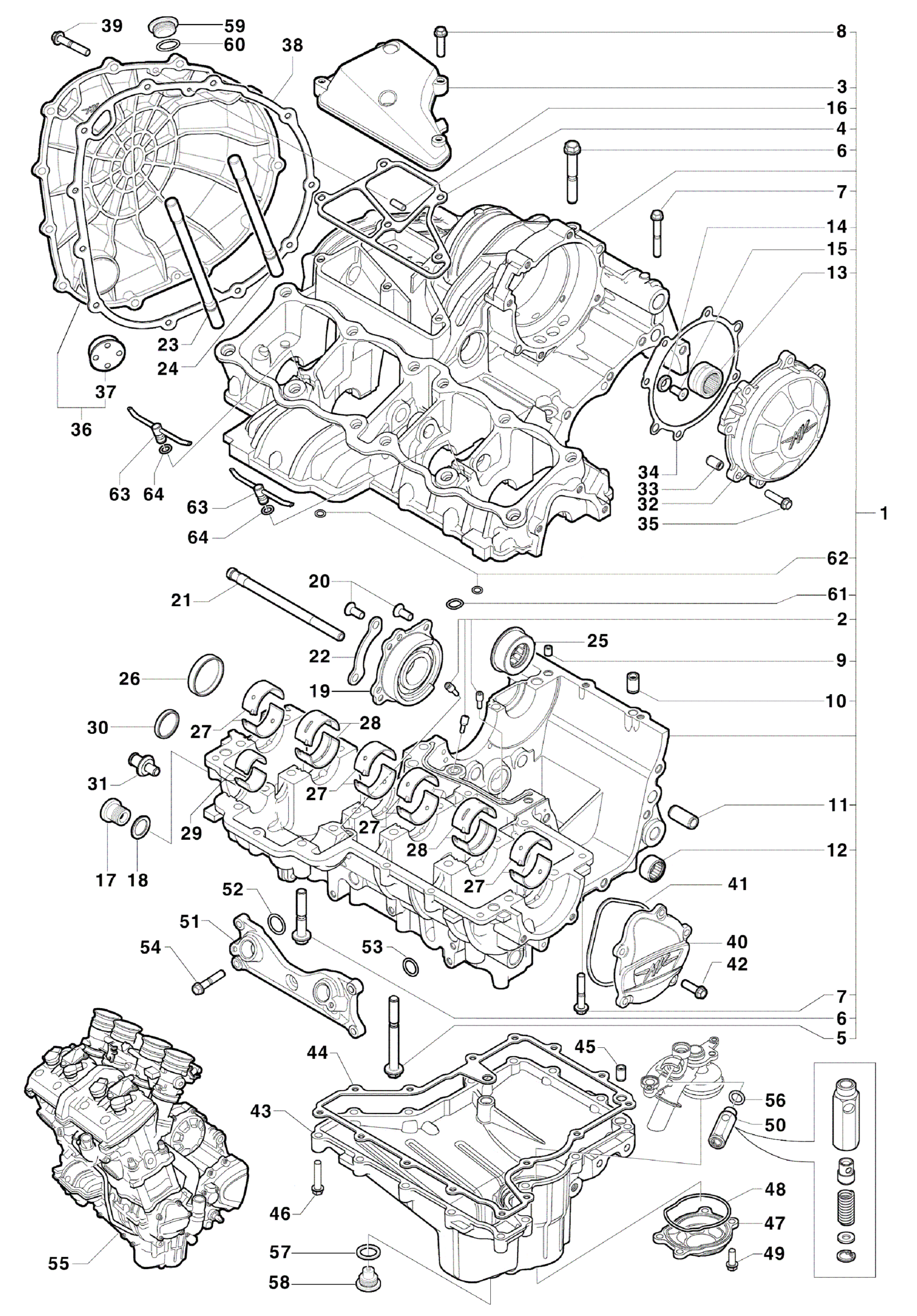 Crankcase Assembly


