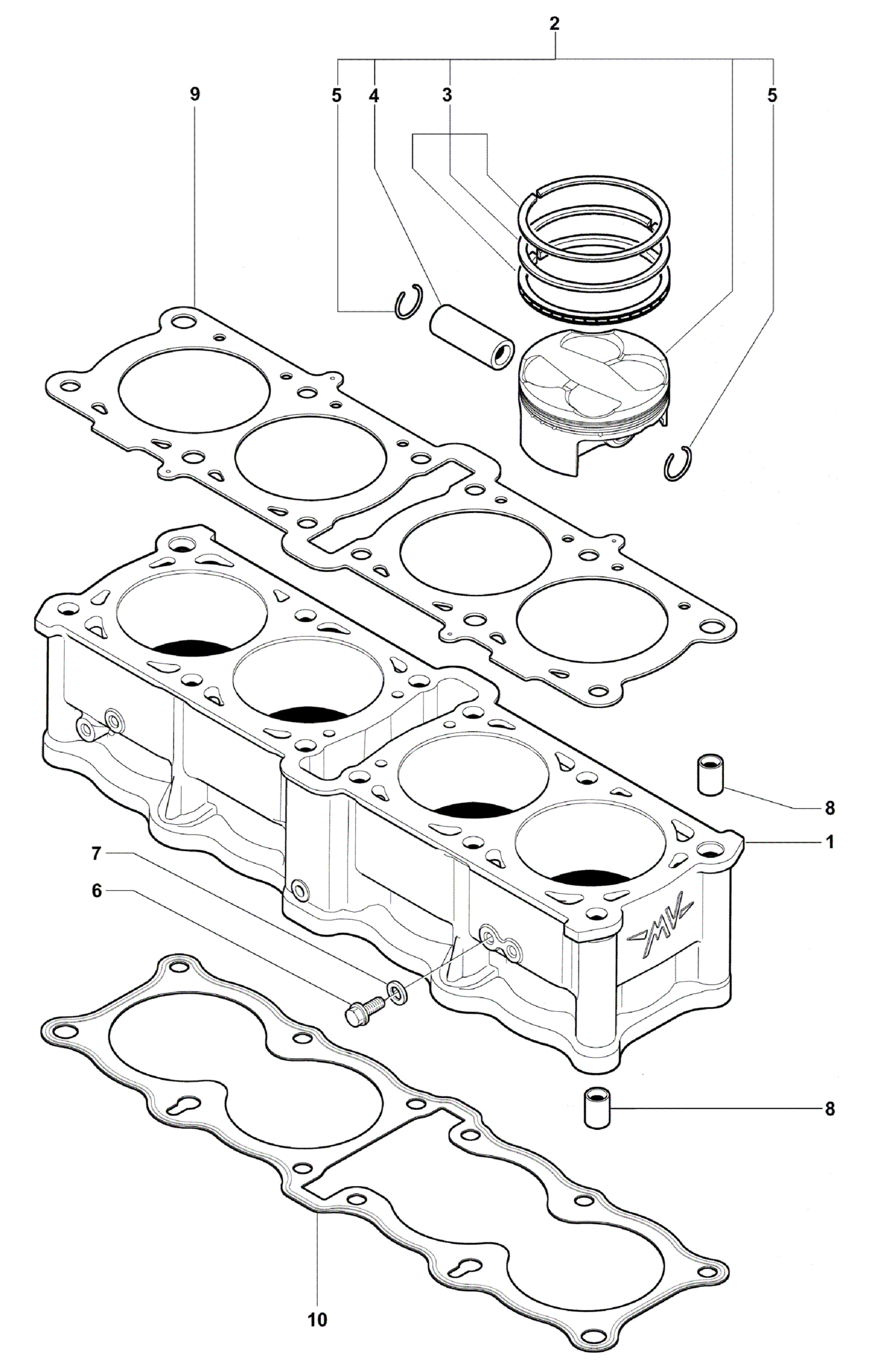 Cylinder  Piston Assembly


