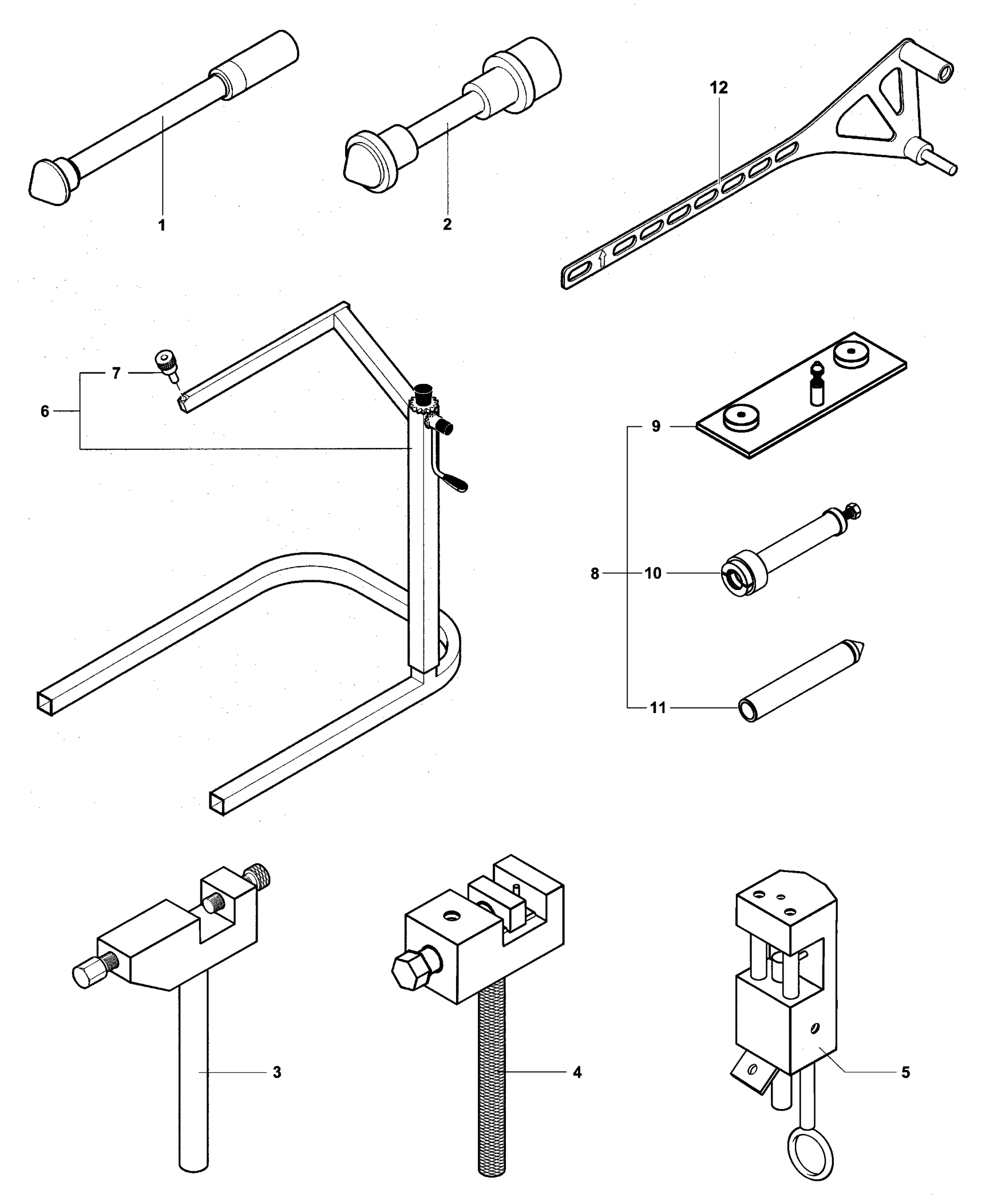 Service Tools Frame 2


