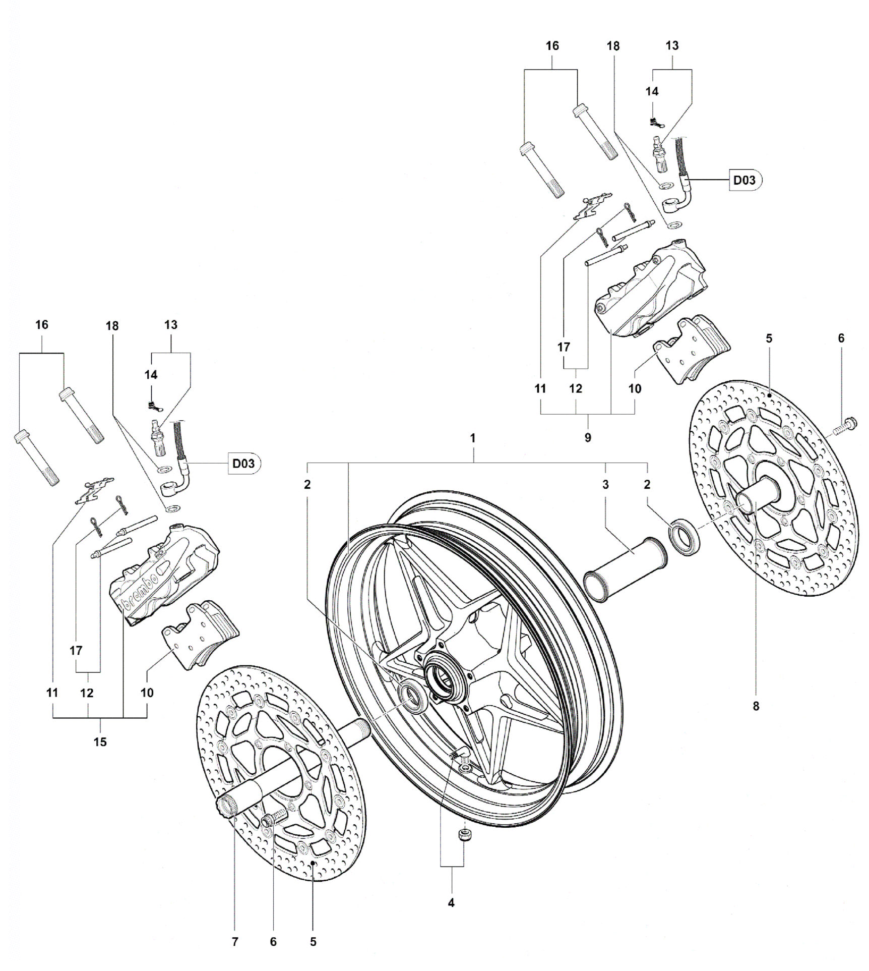 Front Wheel Assembly


