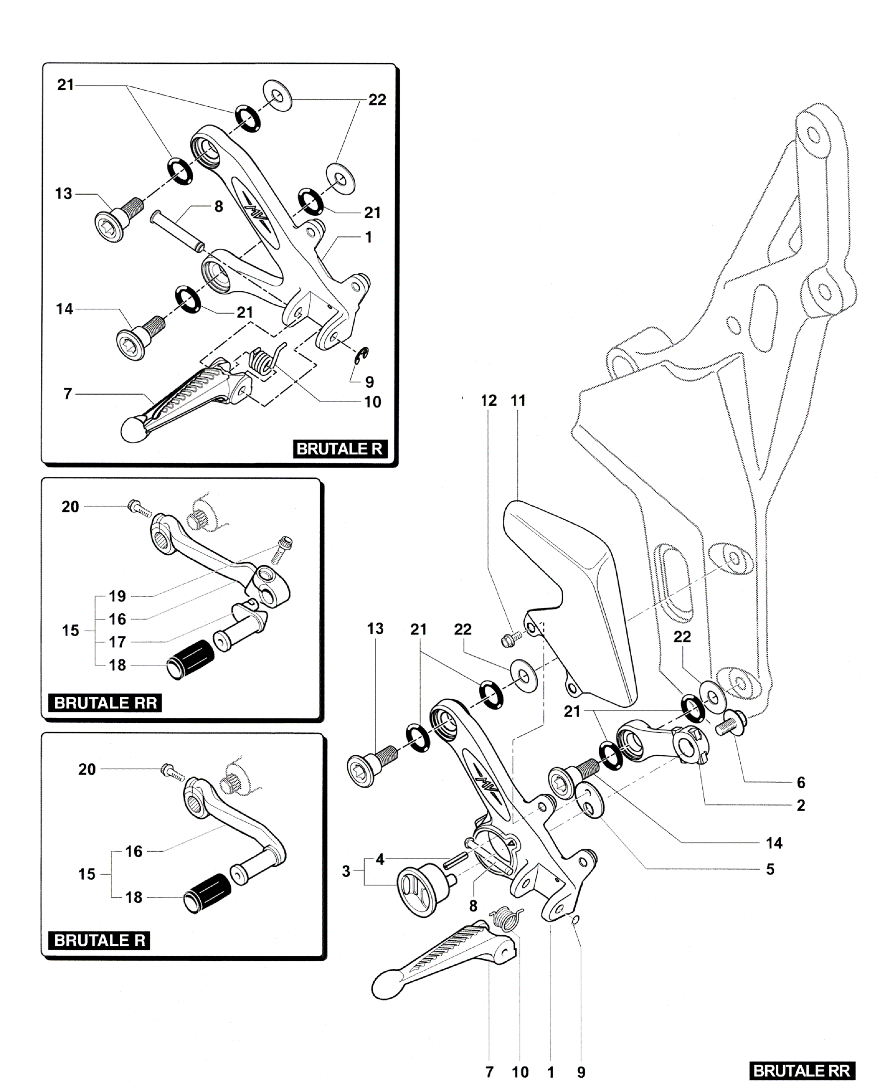 Footrest Assembly Left


