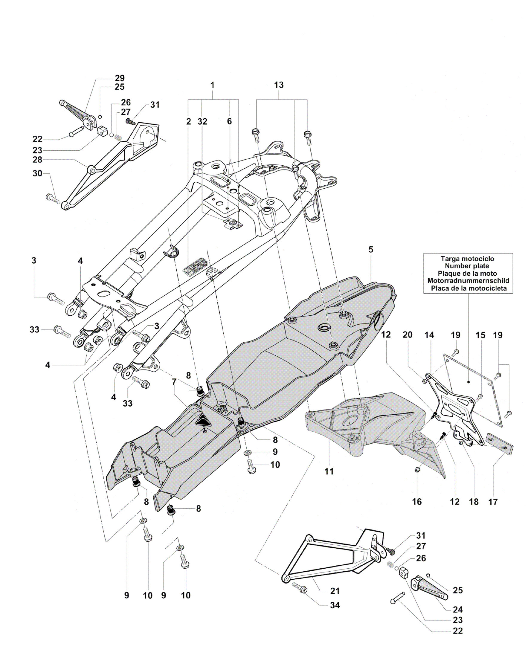 Rear Frame Assembly


