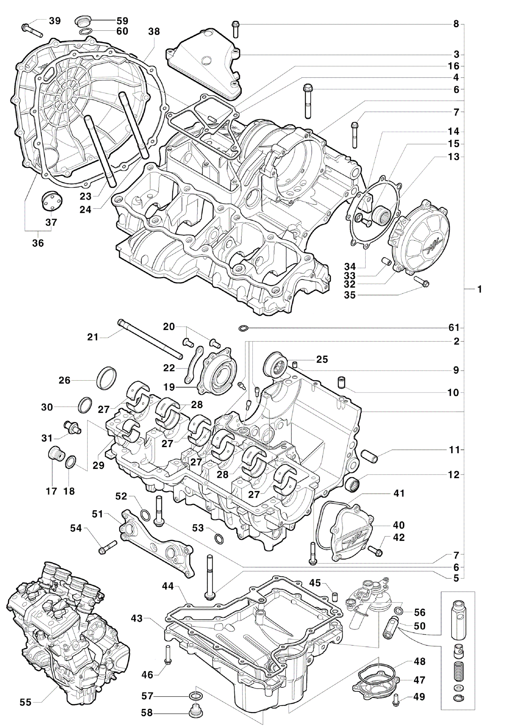 Crankcase Assembly


