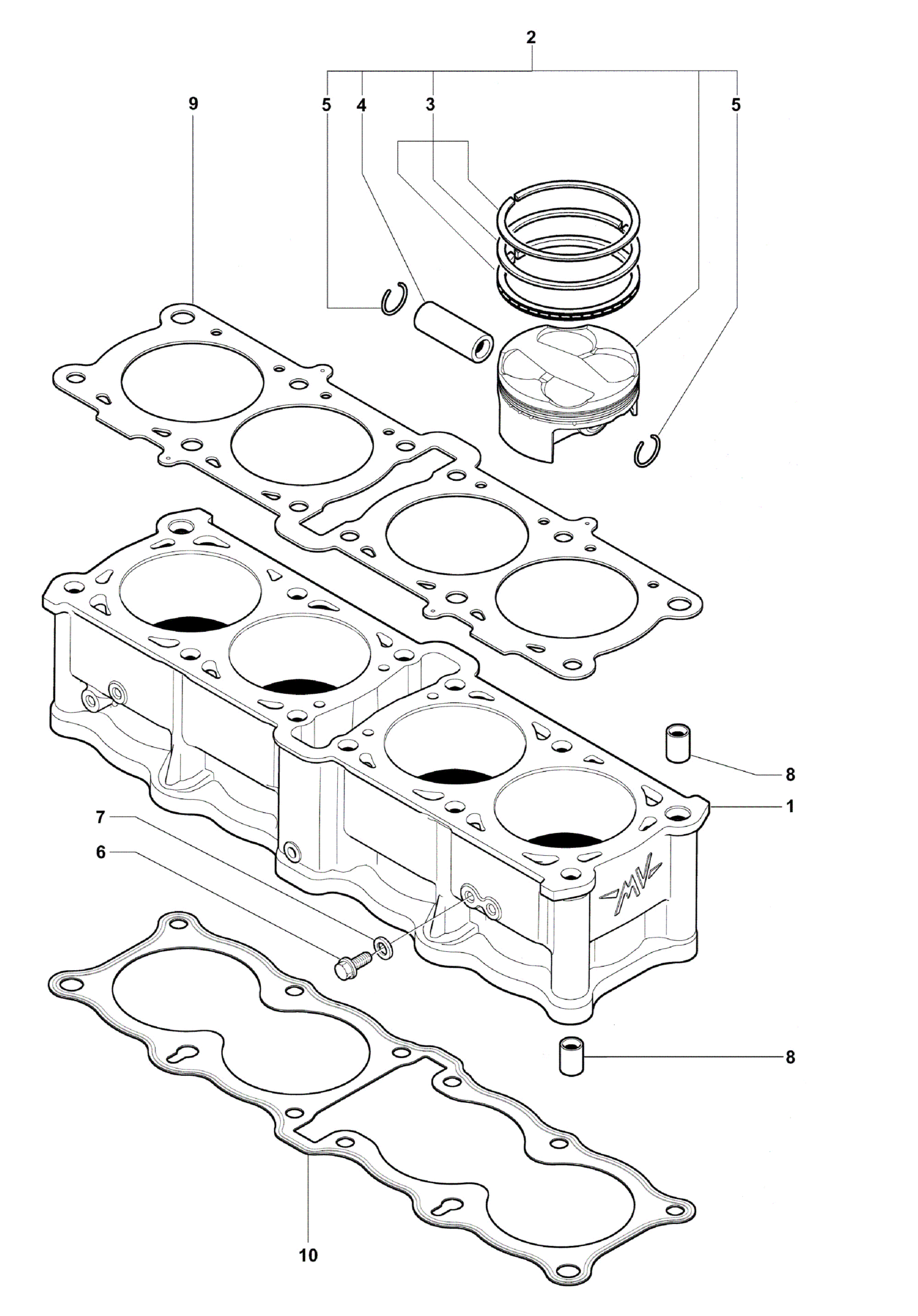 Cylinder  Piston Assembly


