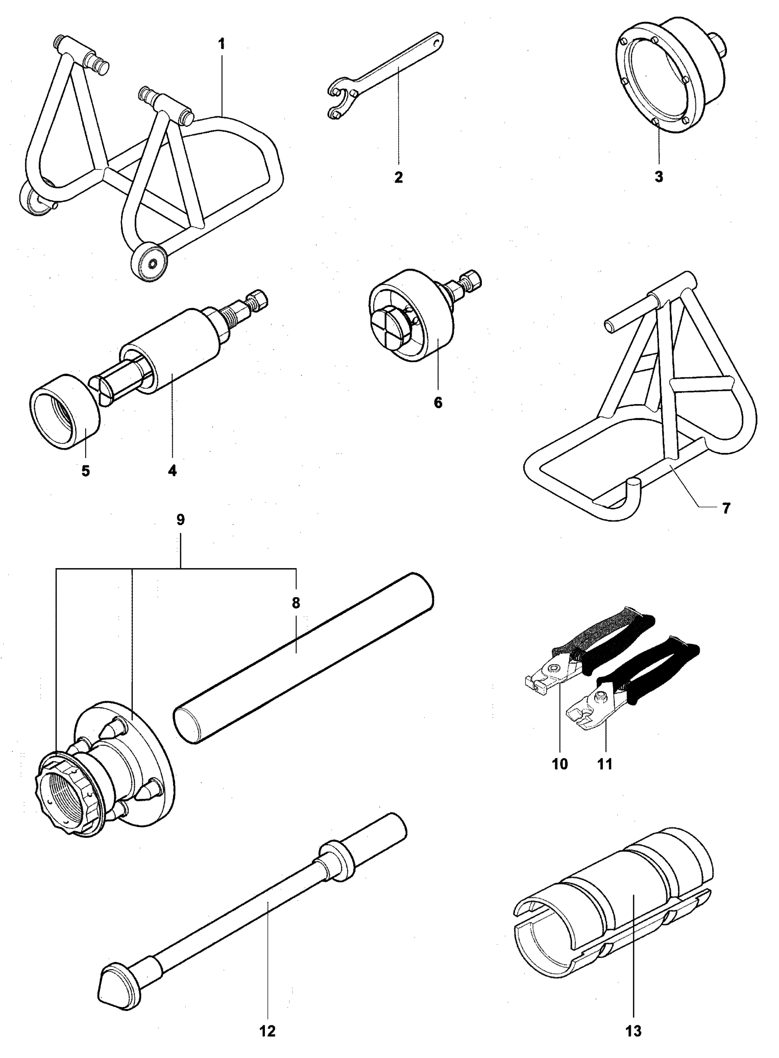 Service Tools Frame 1


