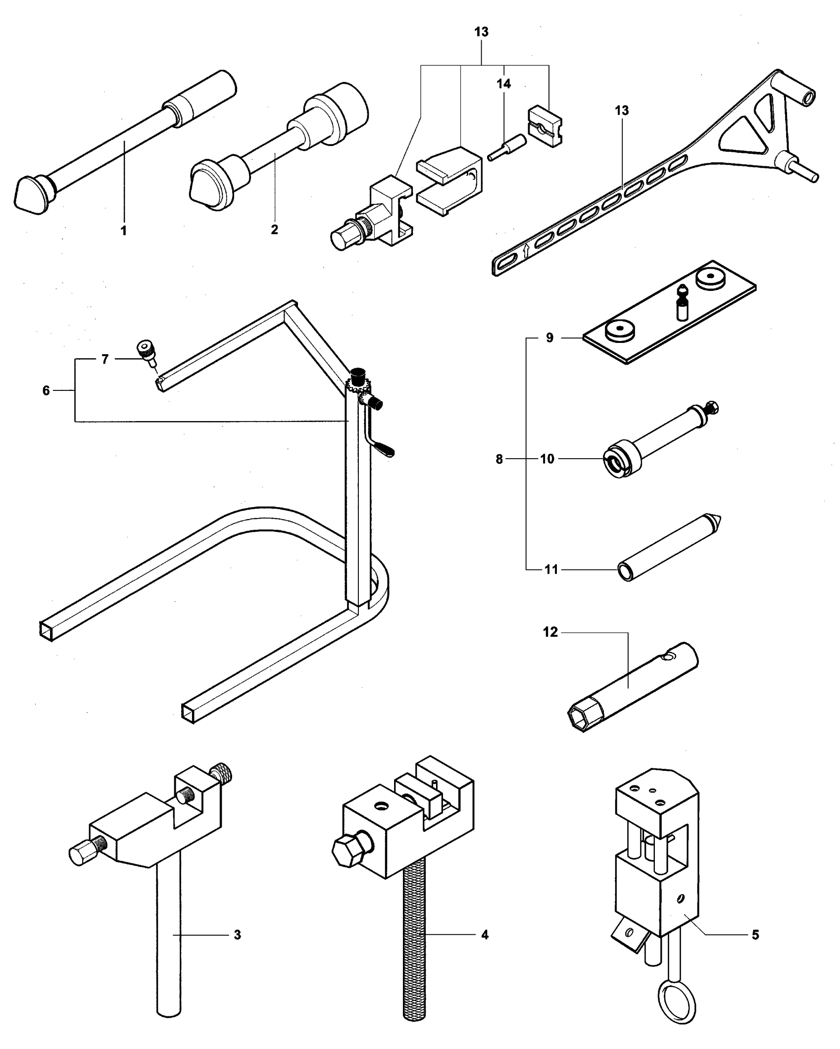 Service Tools Frame 2


