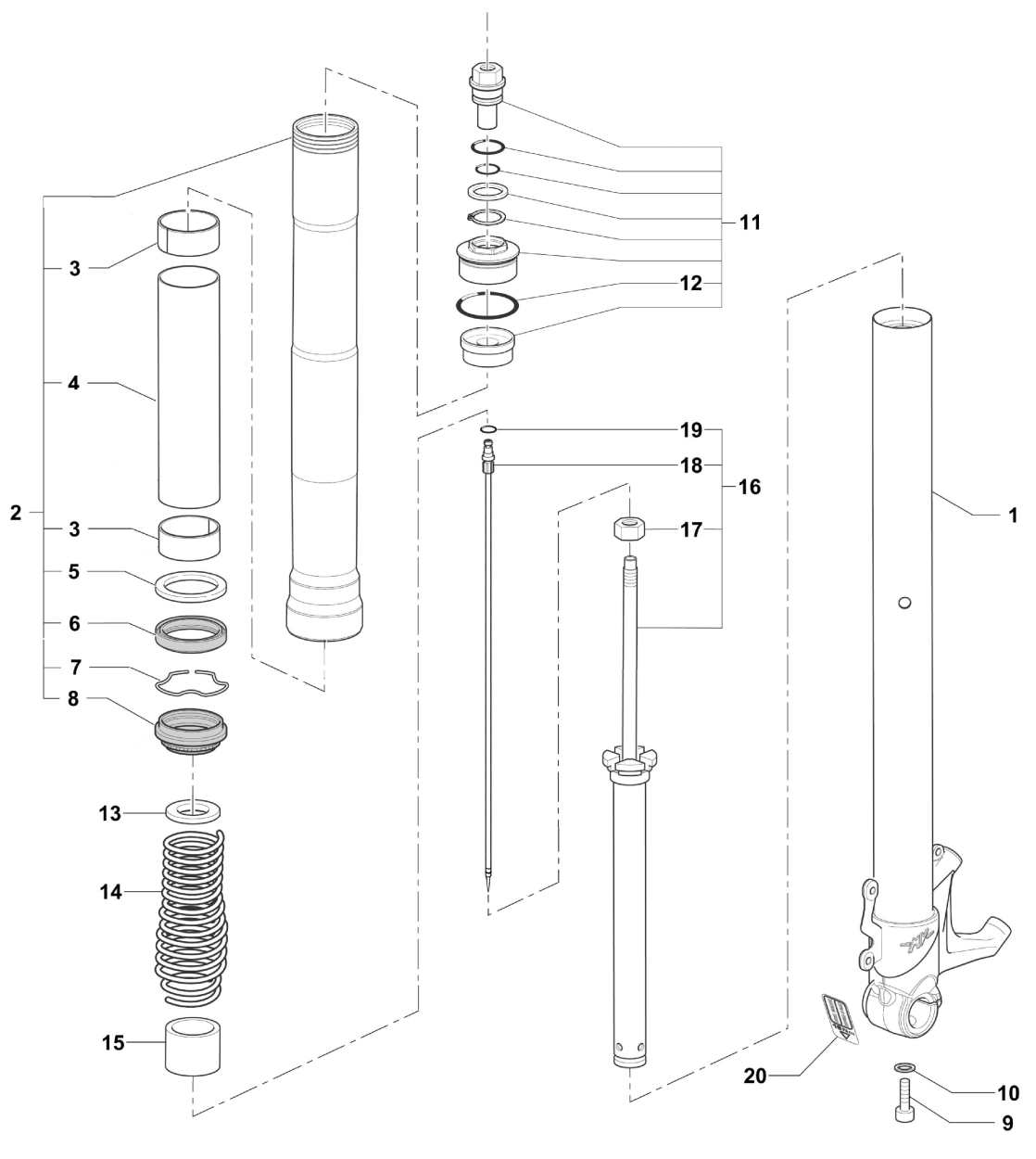 Left-hand Fork F3 675  F3 800  F3


