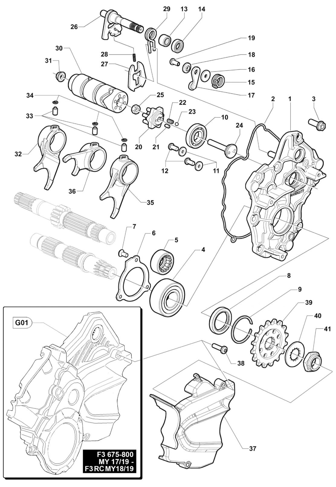 Change Gear Assembly


