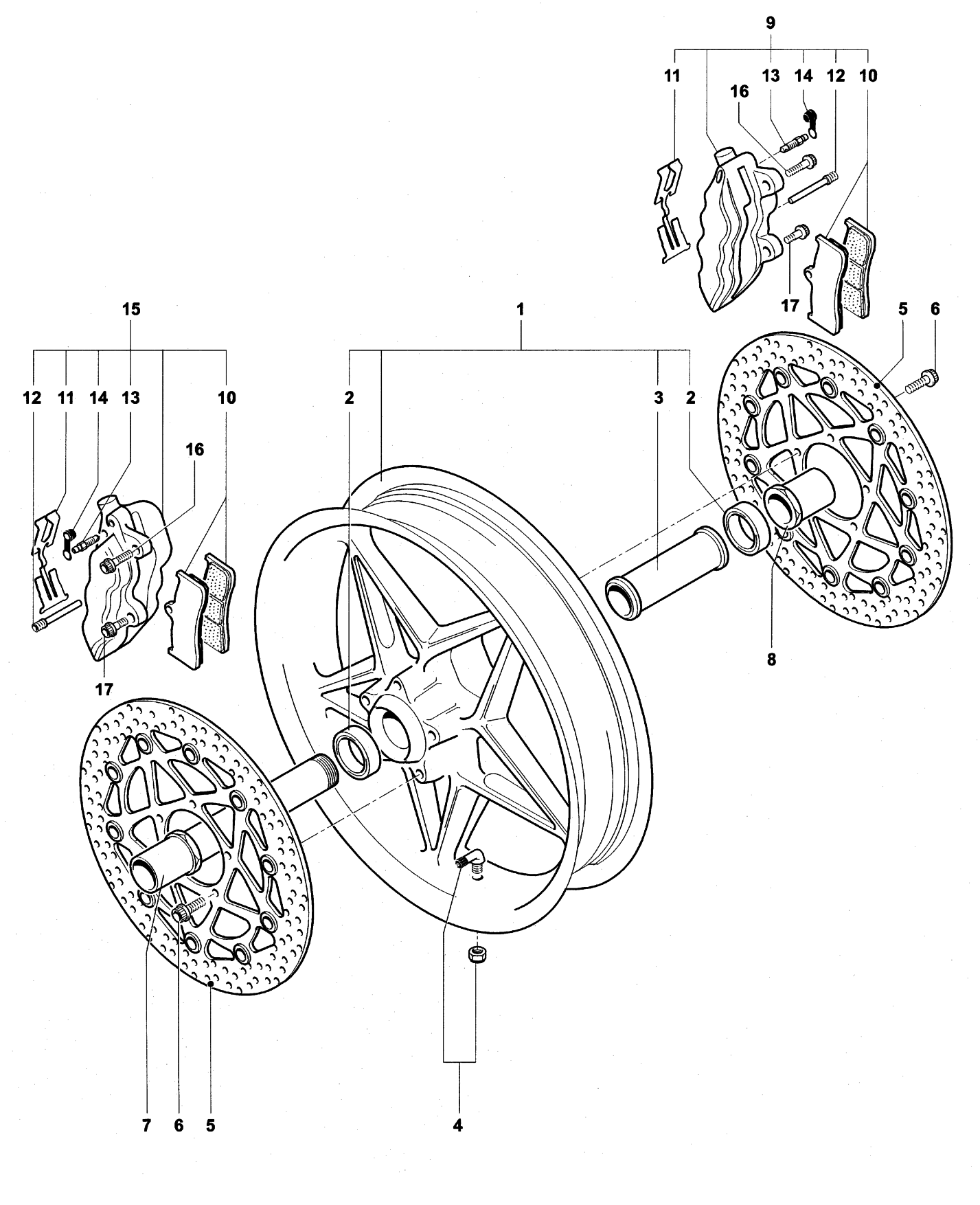 Front Wheel Assembly


