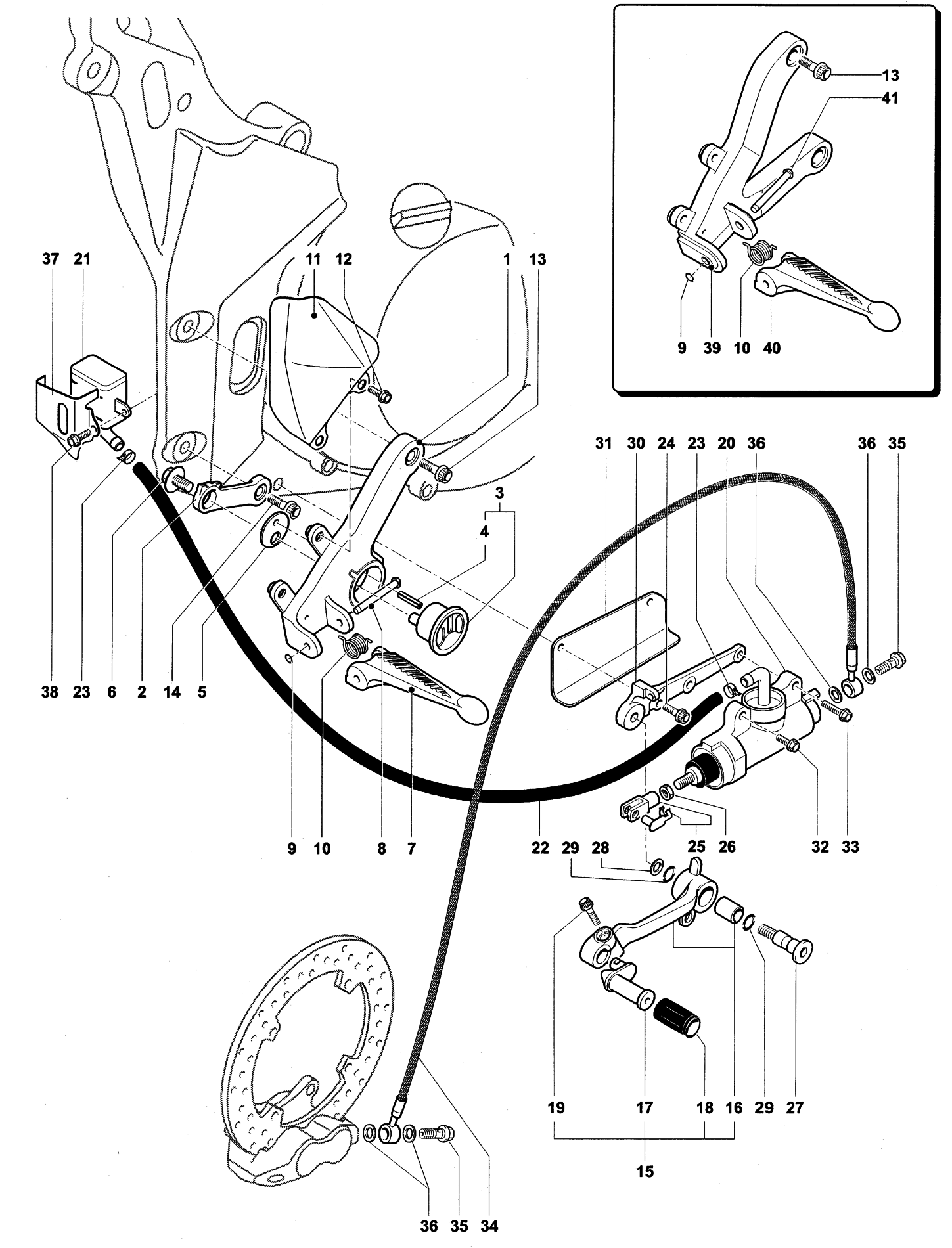 Footrest Assembly Right


