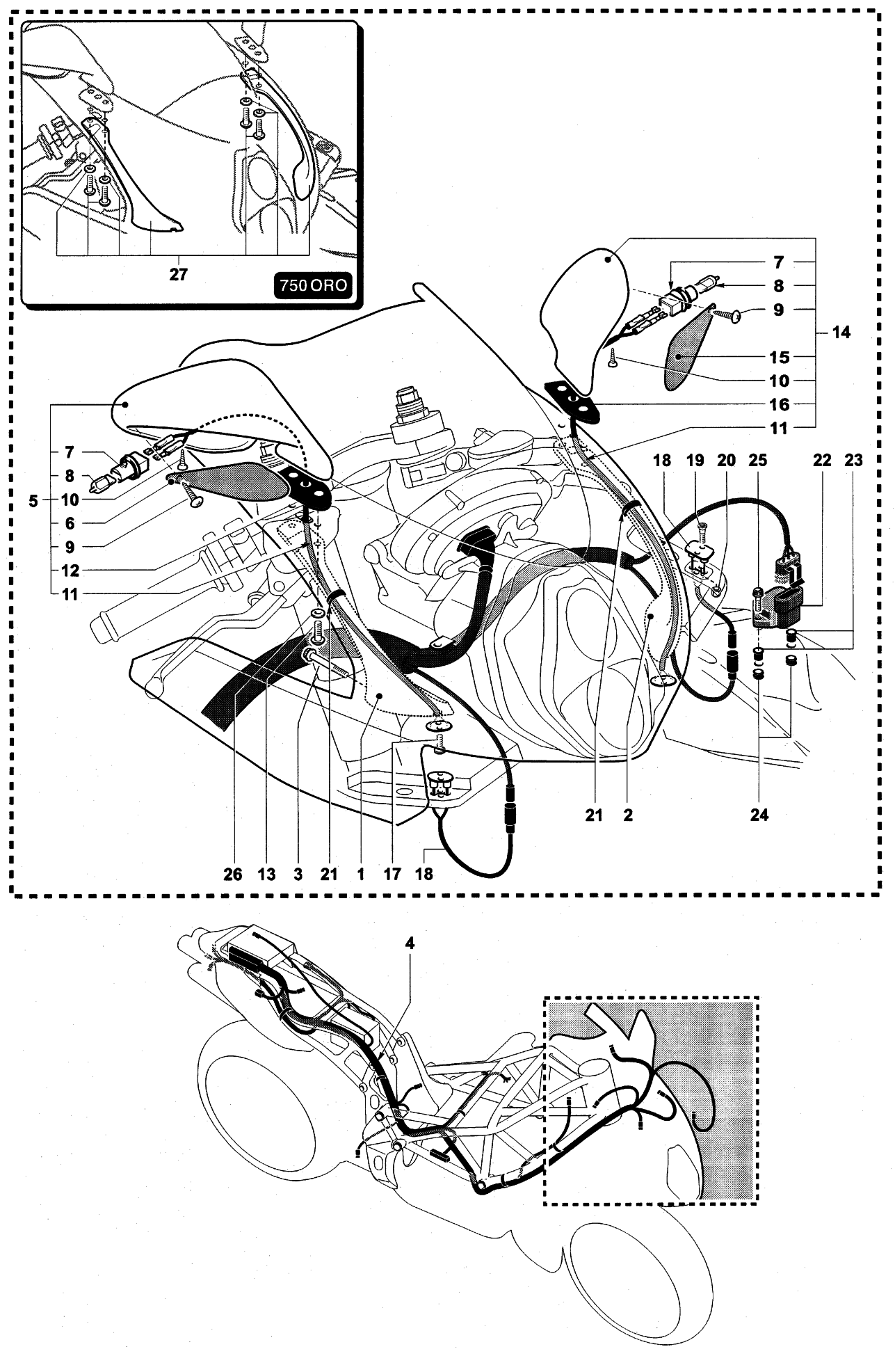 Wiring Harness - Mirrors


