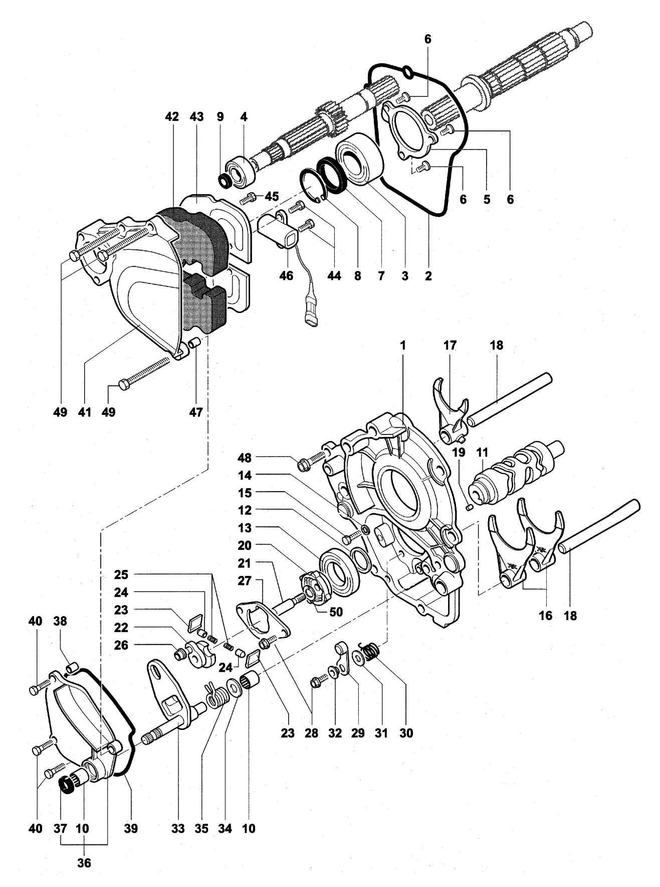 Gear Selector Assembly


