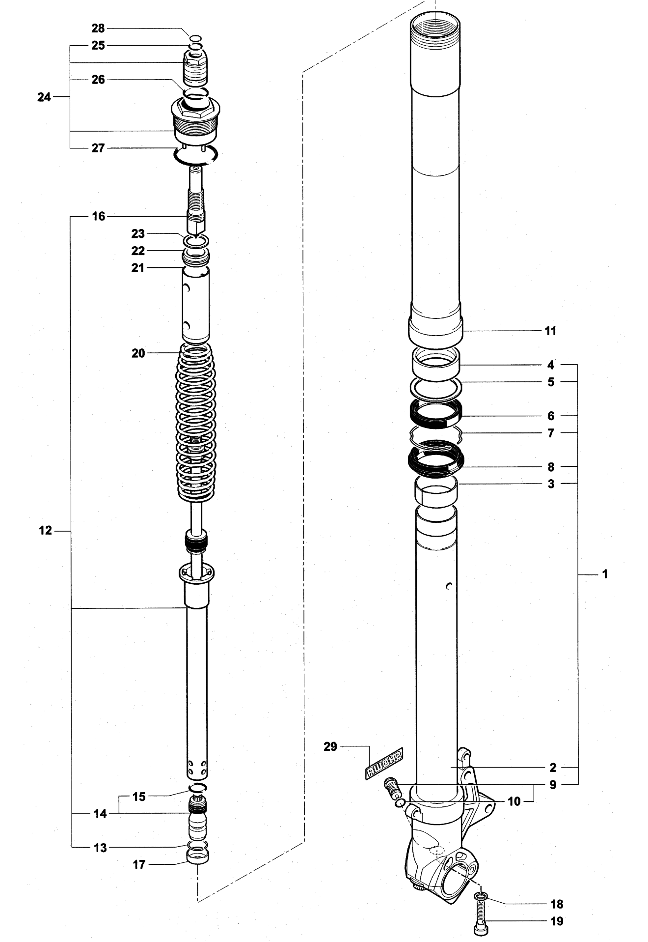 Front Fork Right


