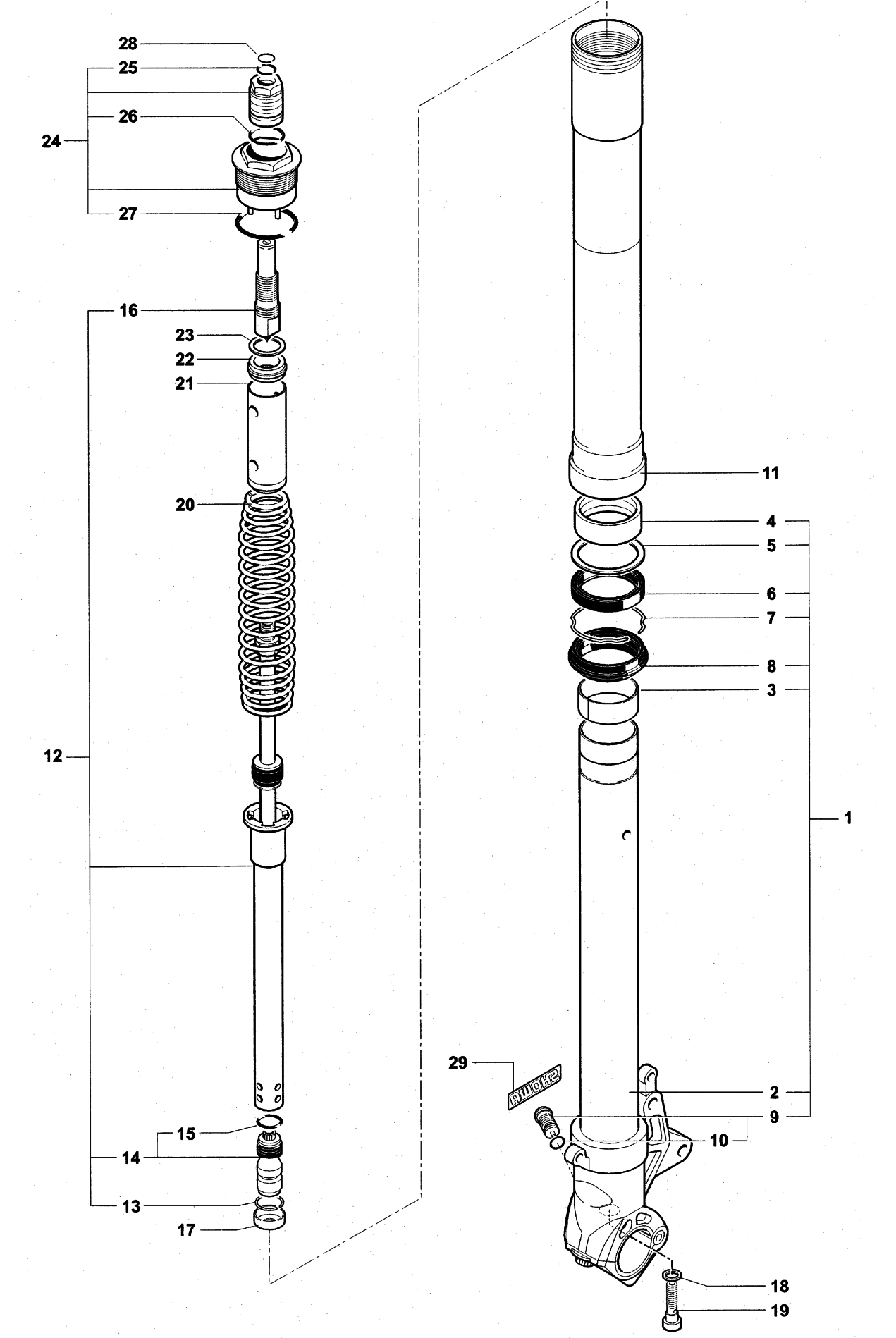 Front Fork Left


