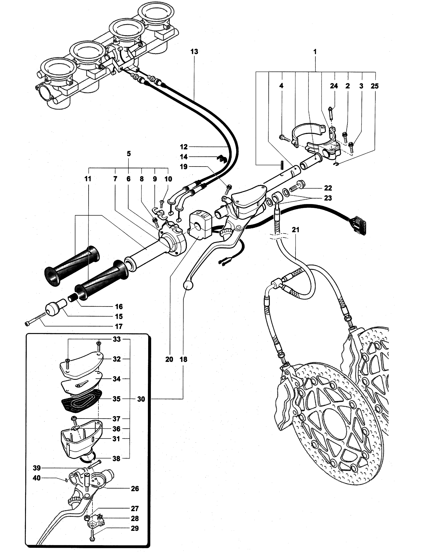 Handlebar Assembly Right


