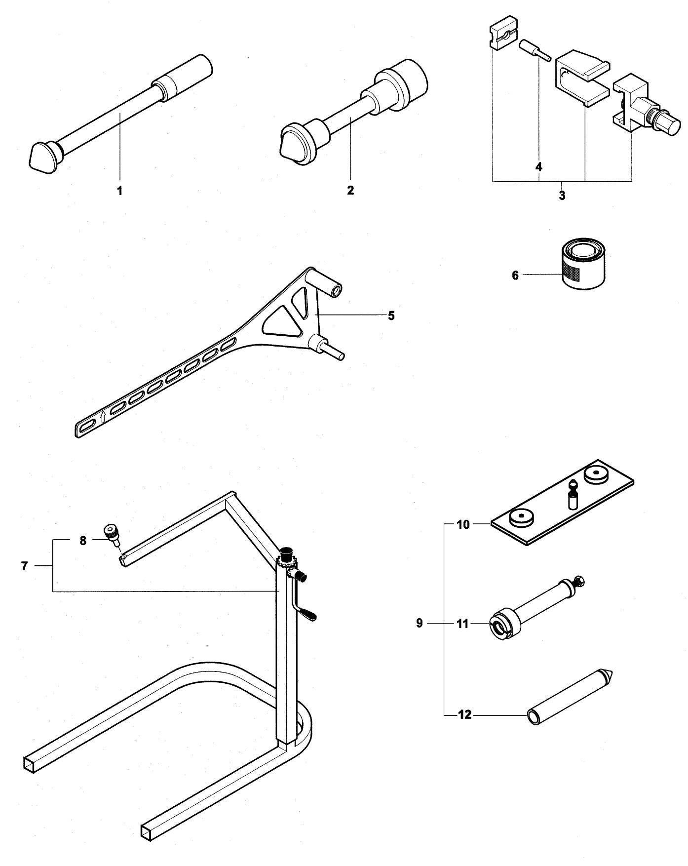 Service Tools Frame 2


