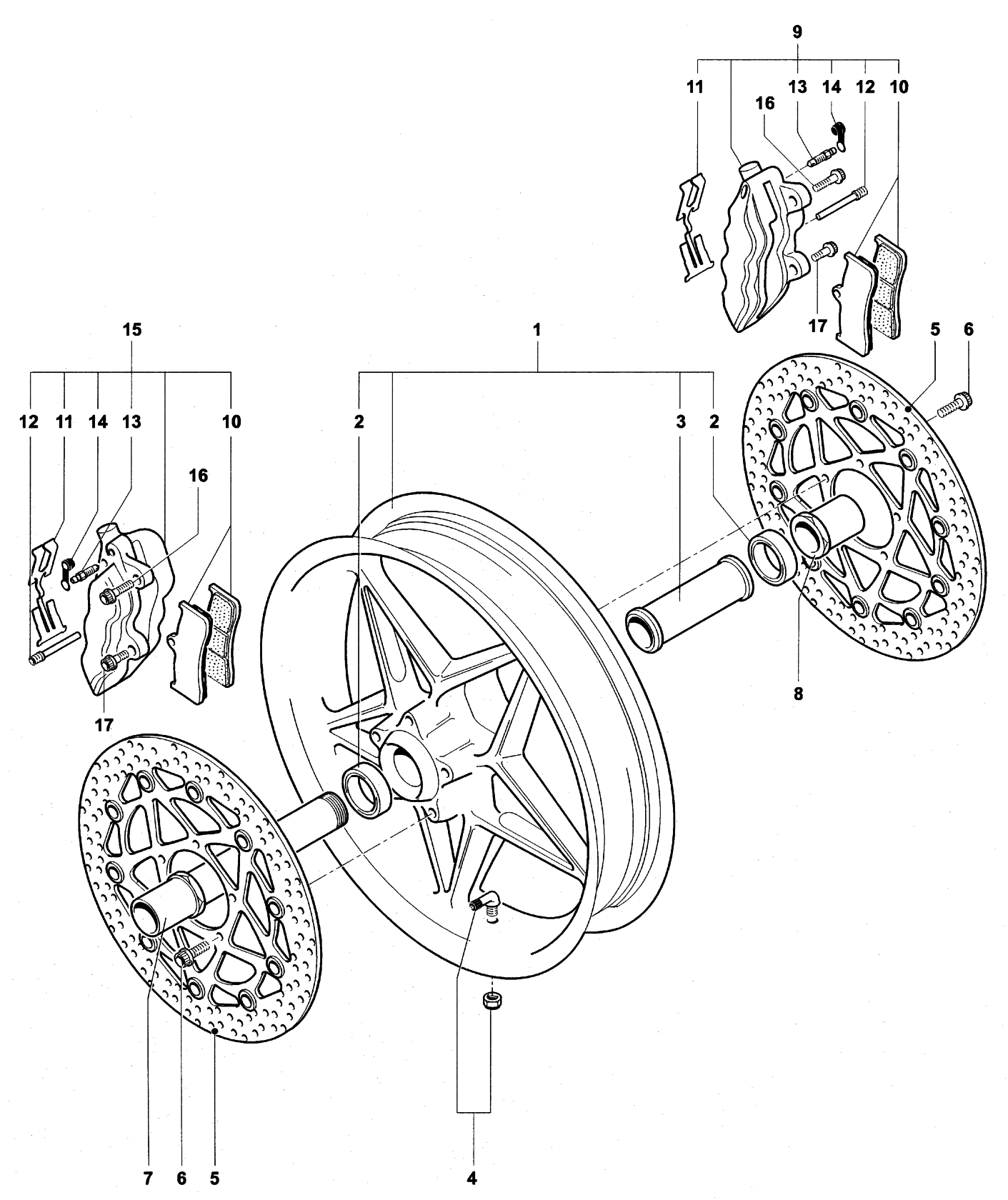 Front Wheel Assembly


