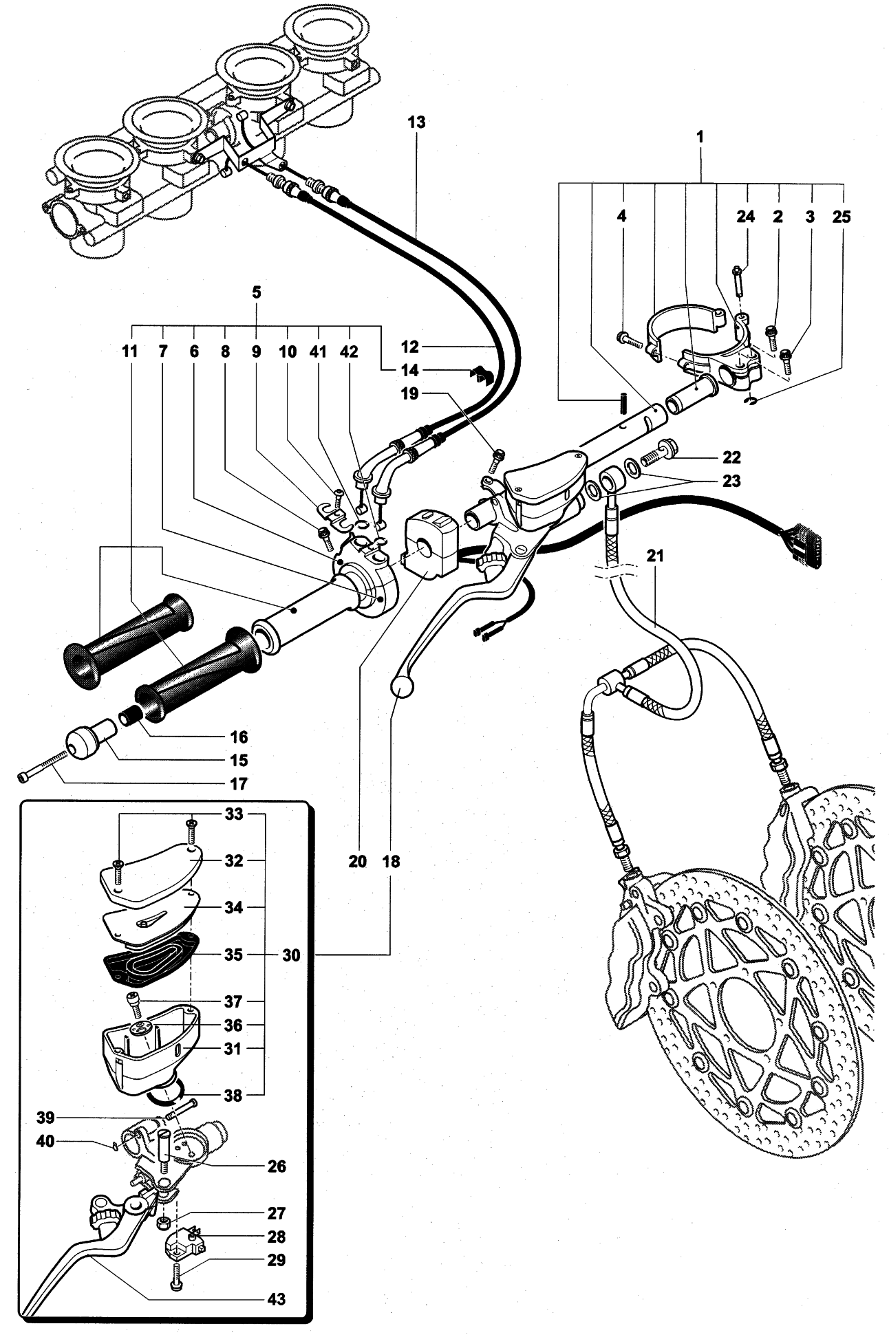 Handlebar Assembly Right


