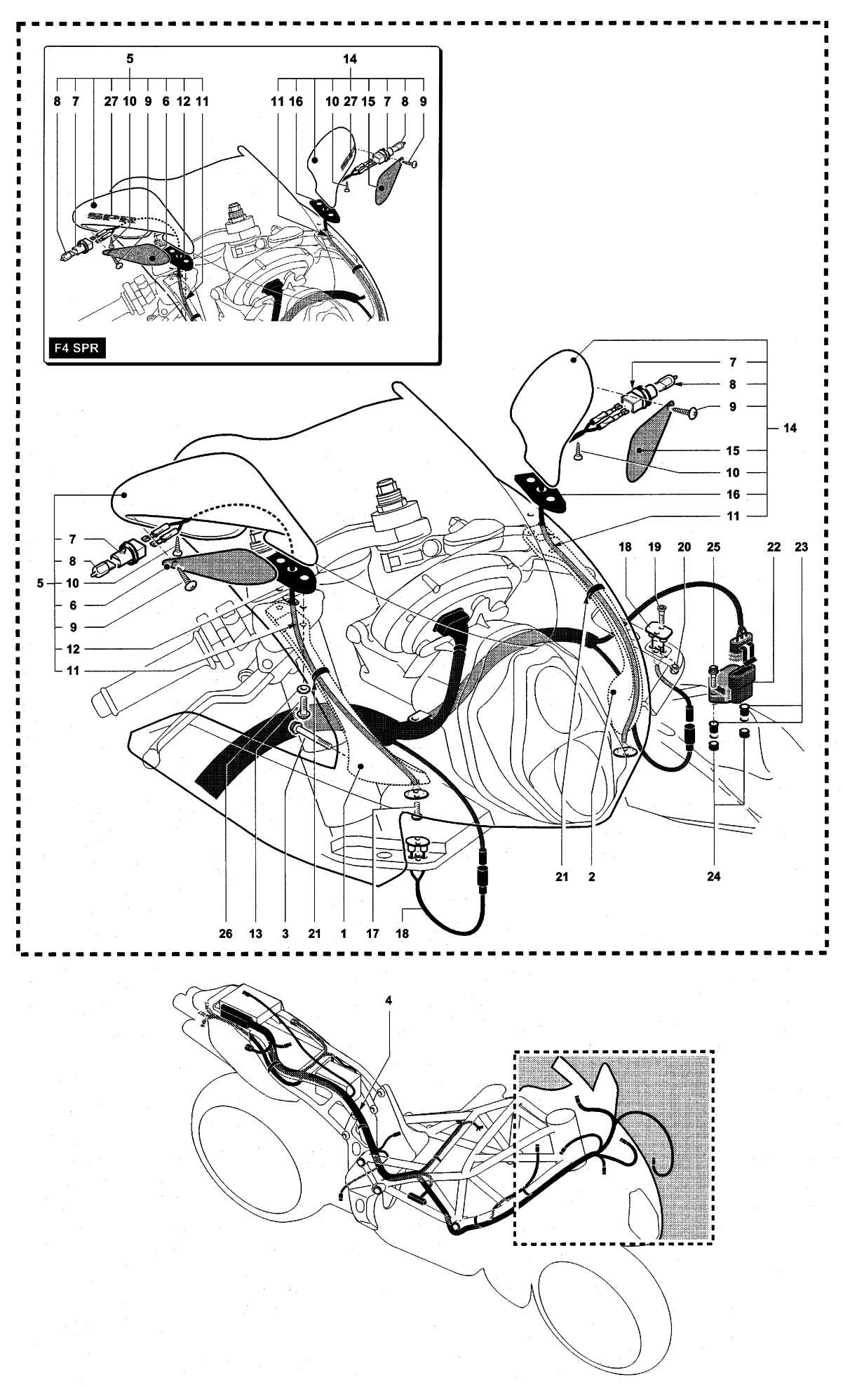 Wiring Harness - Mirrors


