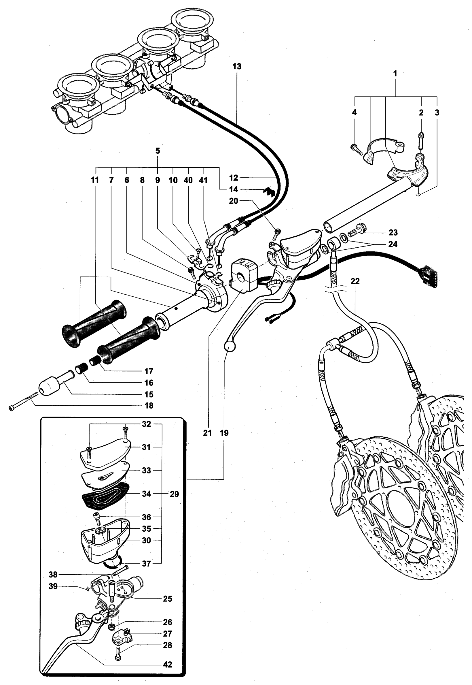 Handlebar Assembly Right


