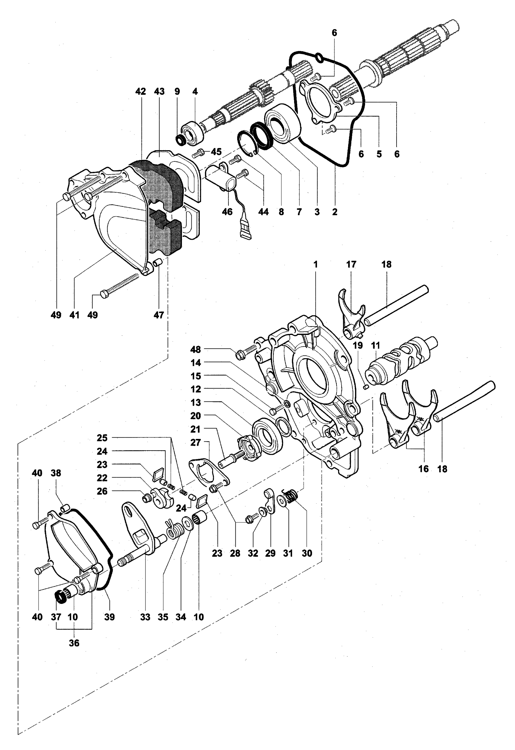 Gear Selector Assembly


