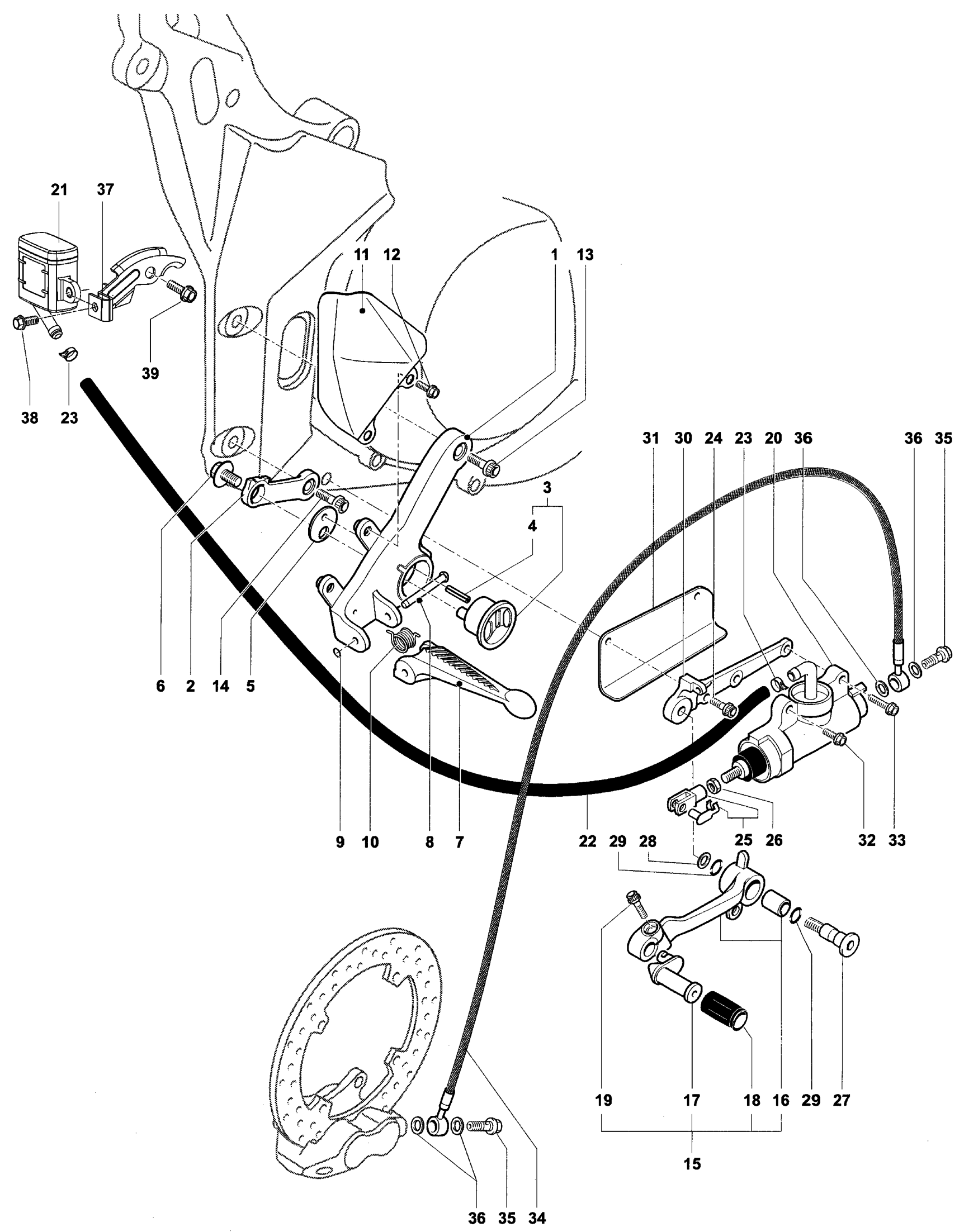 Footrest Assembly Right


